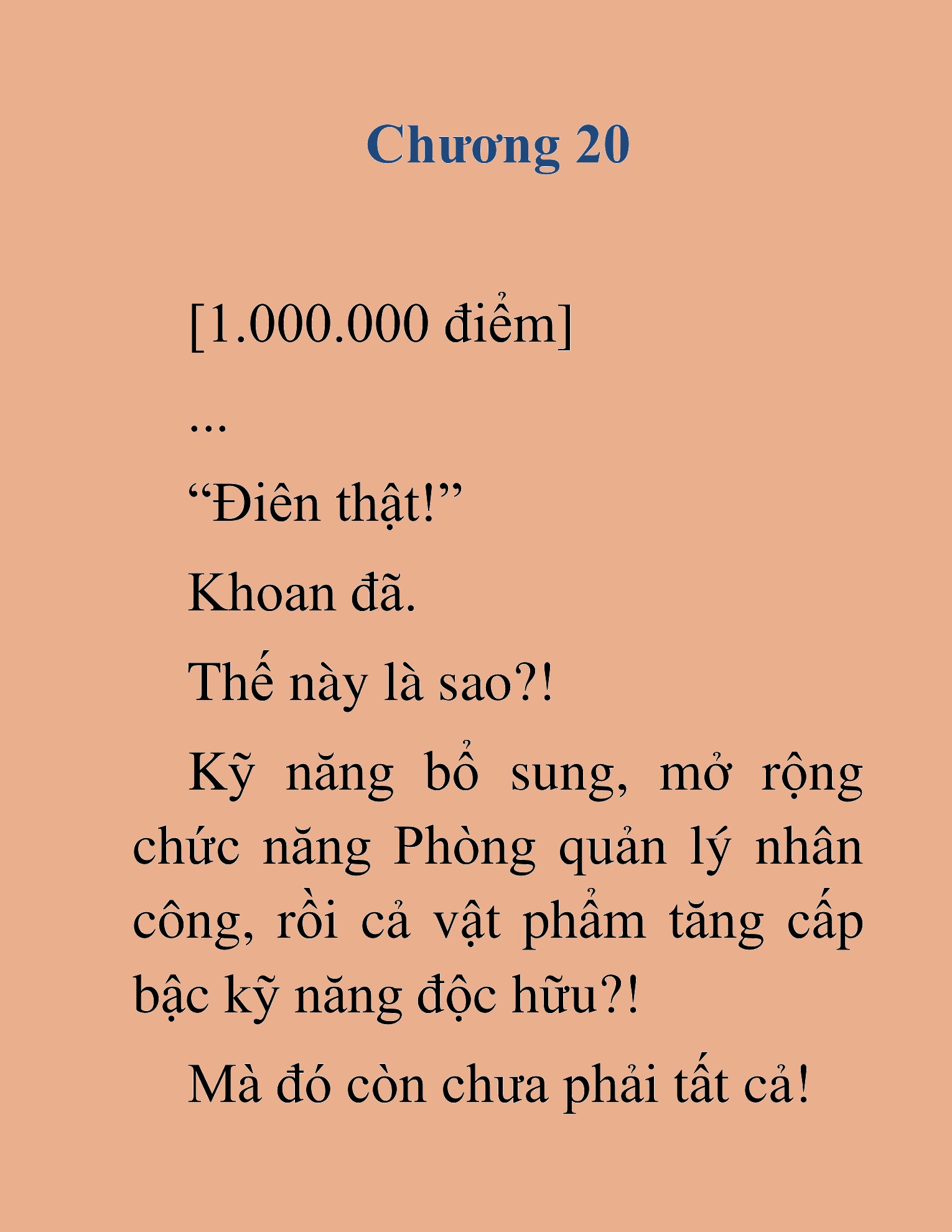 Đọc truyện HAT[NOVEL] Anh Kim Phụ Hồ, Làm Giàu Nhờ Auto Săn Quái - Chap 20