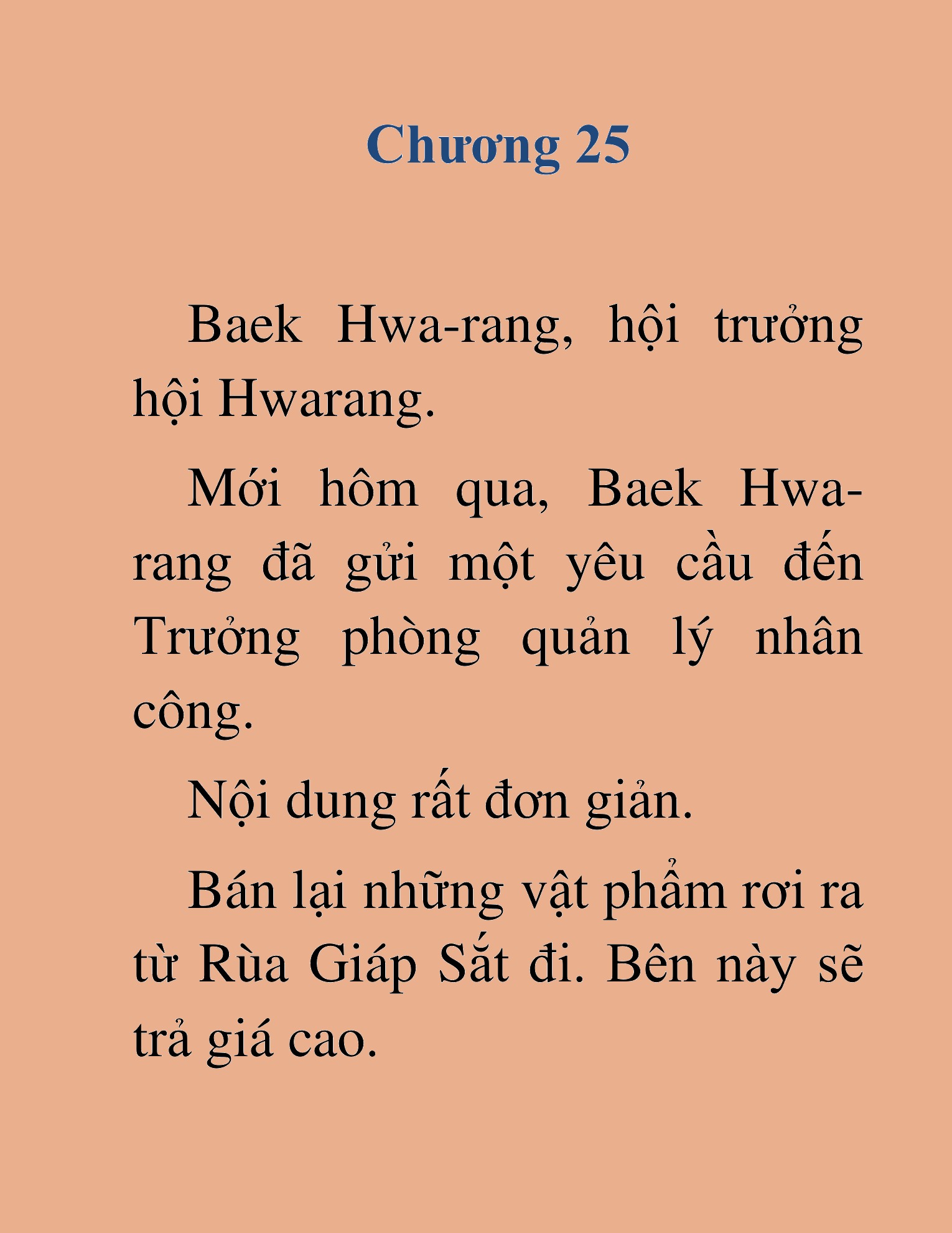 Đọc truyện HAT[NOVEL] Anh Kim Phụ Hồ, Làm Giàu Nhờ Auto Săn Quái - Chap 25
