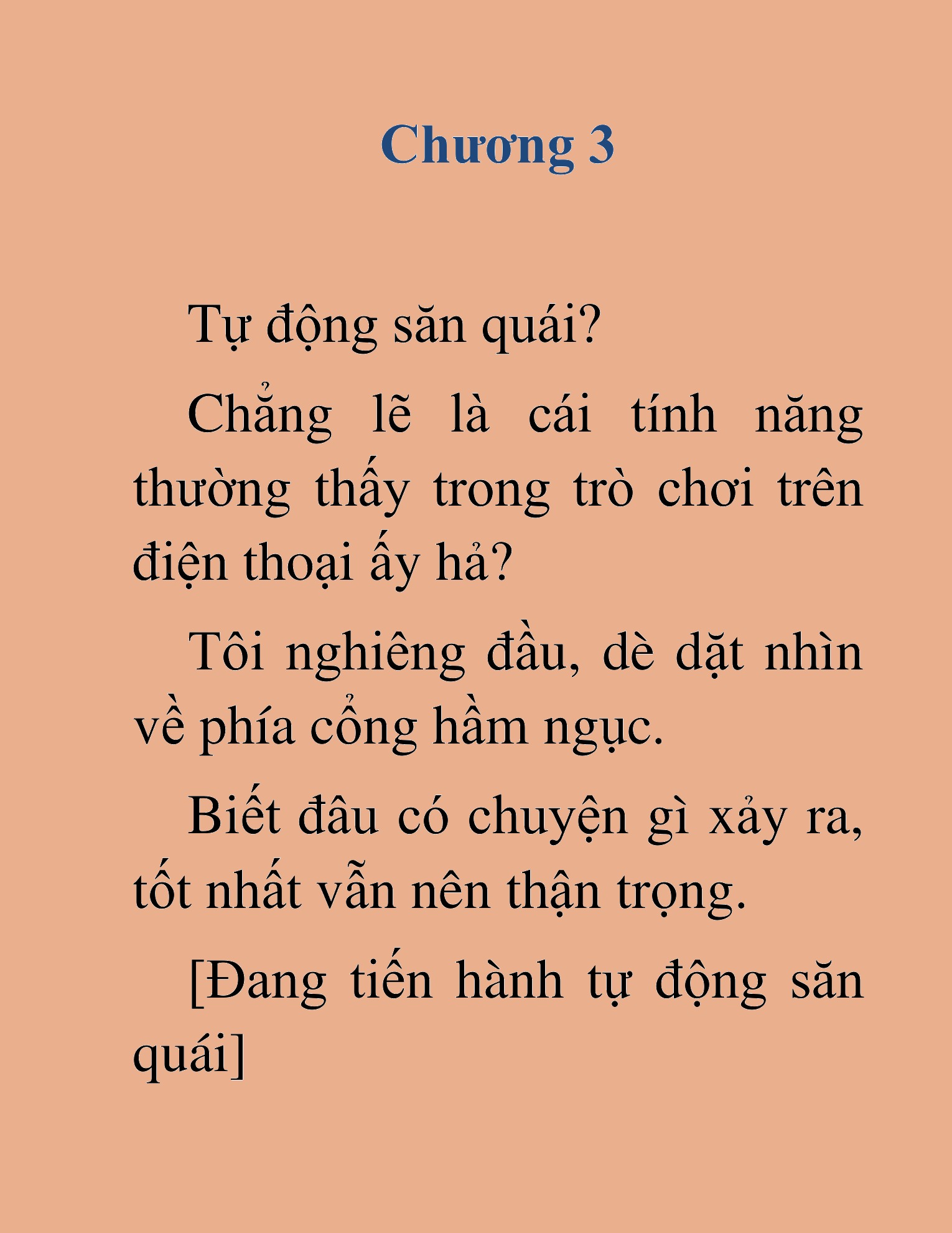 Đọc truyện HAT[NOVEL] Anh Kim Phụ Hồ, Làm Giàu Nhờ Auto Săn Quái - Chap 3