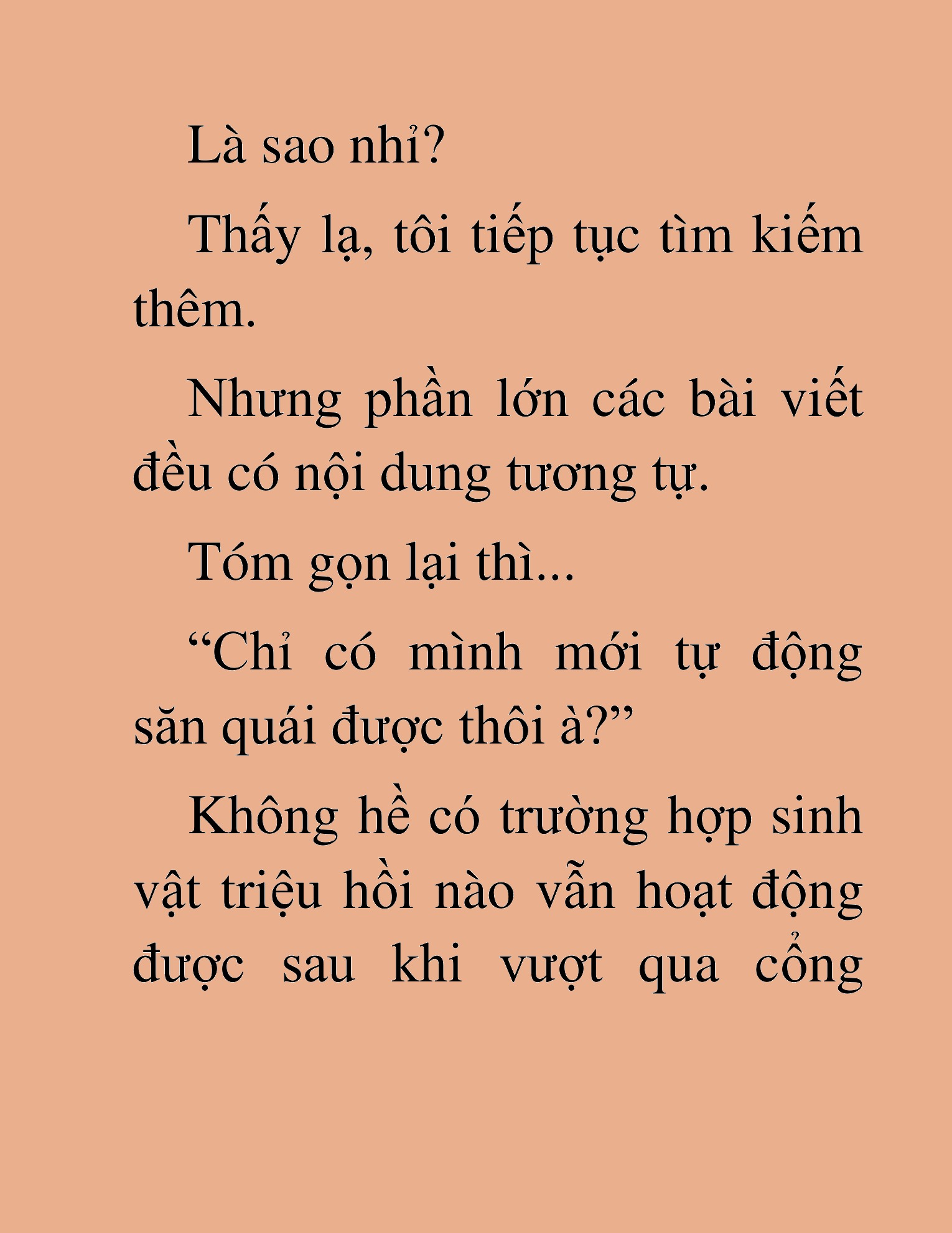 Đọc truyện HAT[NOVEL] Anh Kim Phụ Hồ, Làm Giàu Nhờ Auto Săn Quái - Chap 3