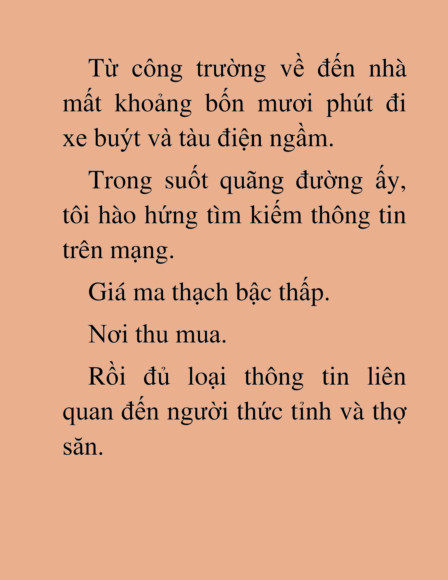 Đọc truyện HAT[NOVEL] Anh Kim Phụ Hồ, Làm Giàu Nhờ Auto Săn Quái - Chap 4