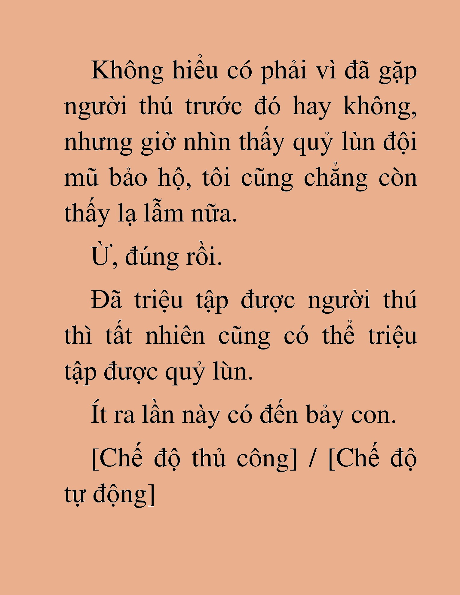 Đọc truyện HAT[NOVEL] Anh Kim Phụ Hồ, Làm Giàu Nhờ Auto Săn Quái - Chap 4