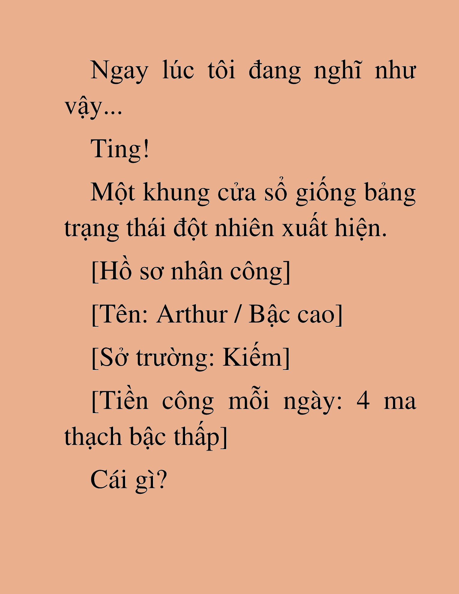 Đọc truyện HAT[NOVEL] Anh Kim Phụ Hồ, Làm Giàu Nhờ Auto Săn Quái - Chap 5