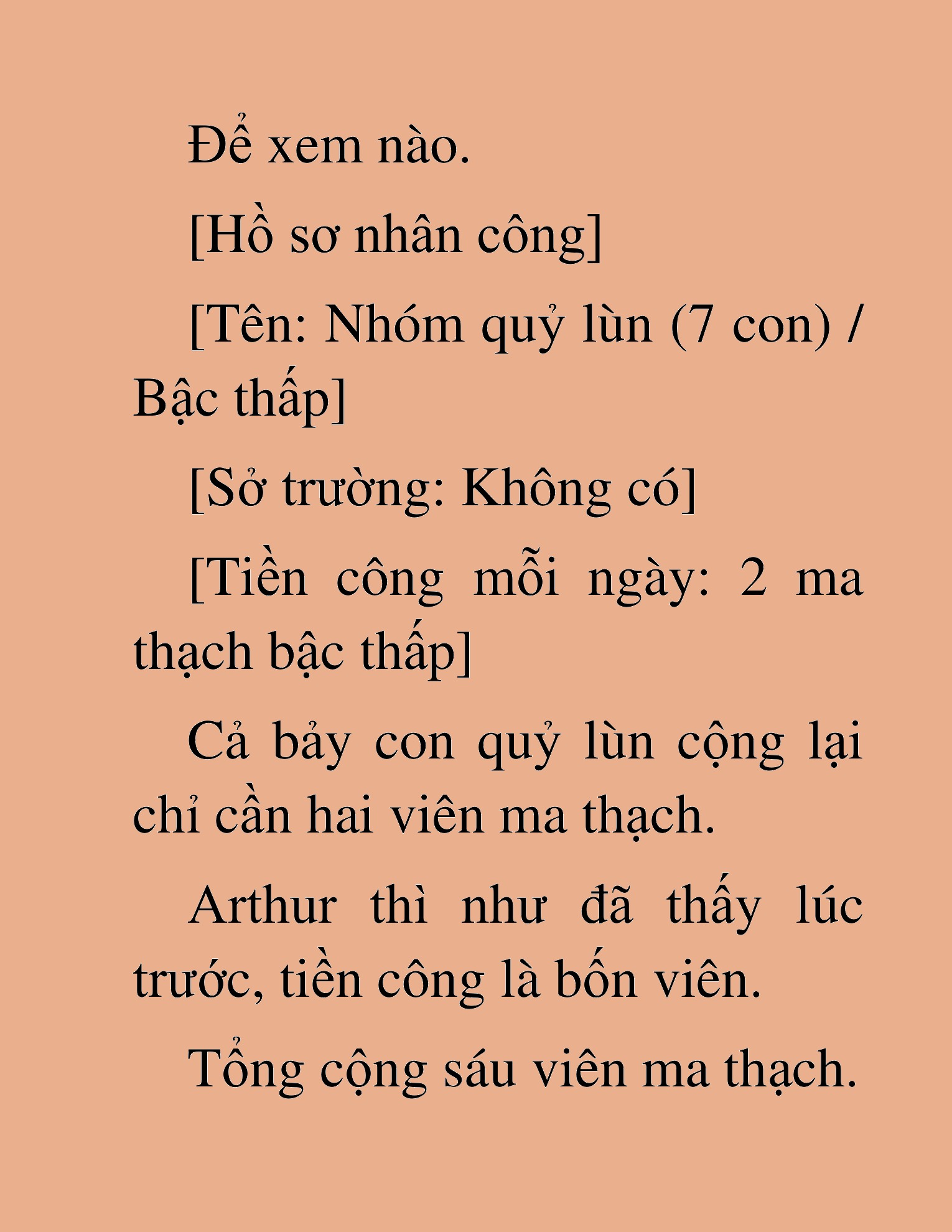 Đọc truyện HAT[NOVEL] Anh Kim Phụ Hồ, Làm Giàu Nhờ Auto Săn Quái - Chap 6