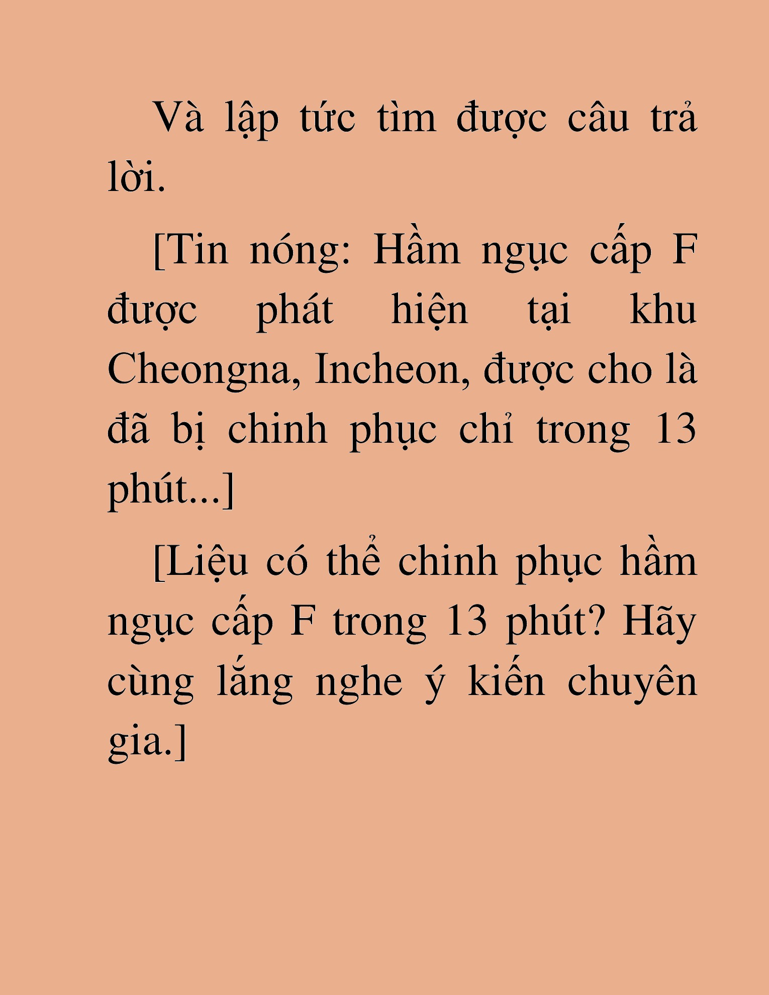 Đọc truyện HAT[NOVEL] Anh Kim Phụ Hồ, Làm Giàu Nhờ Auto Săn Quái - Chap 6
