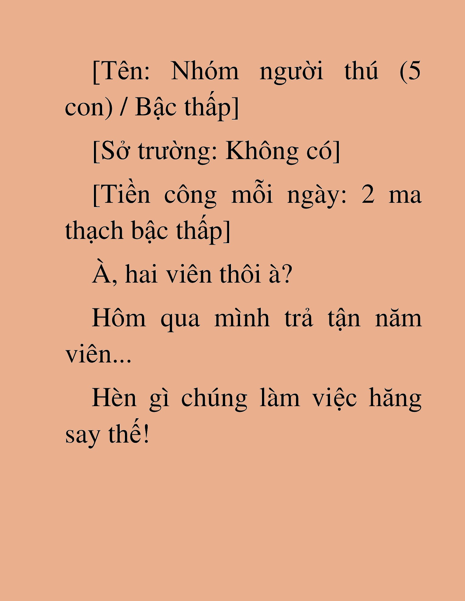 Đọc truyện HAT[NOVEL] Anh Kim Phụ Hồ, Làm Giàu Nhờ Auto Săn Quái - Chap 8