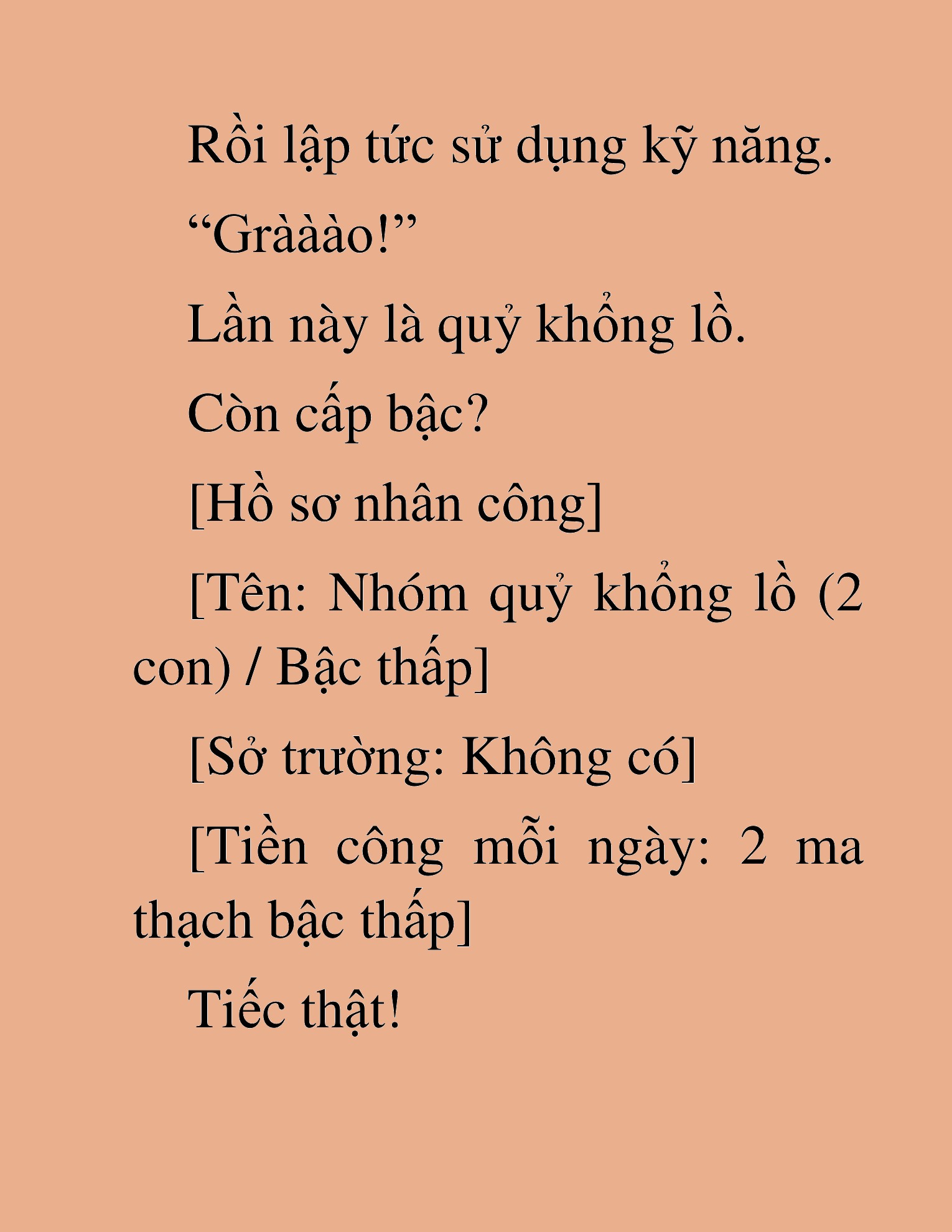 Đọc truyện HAT[NOVEL] Anh Kim Phụ Hồ, Làm Giàu Nhờ Auto Săn Quái - Chap 8