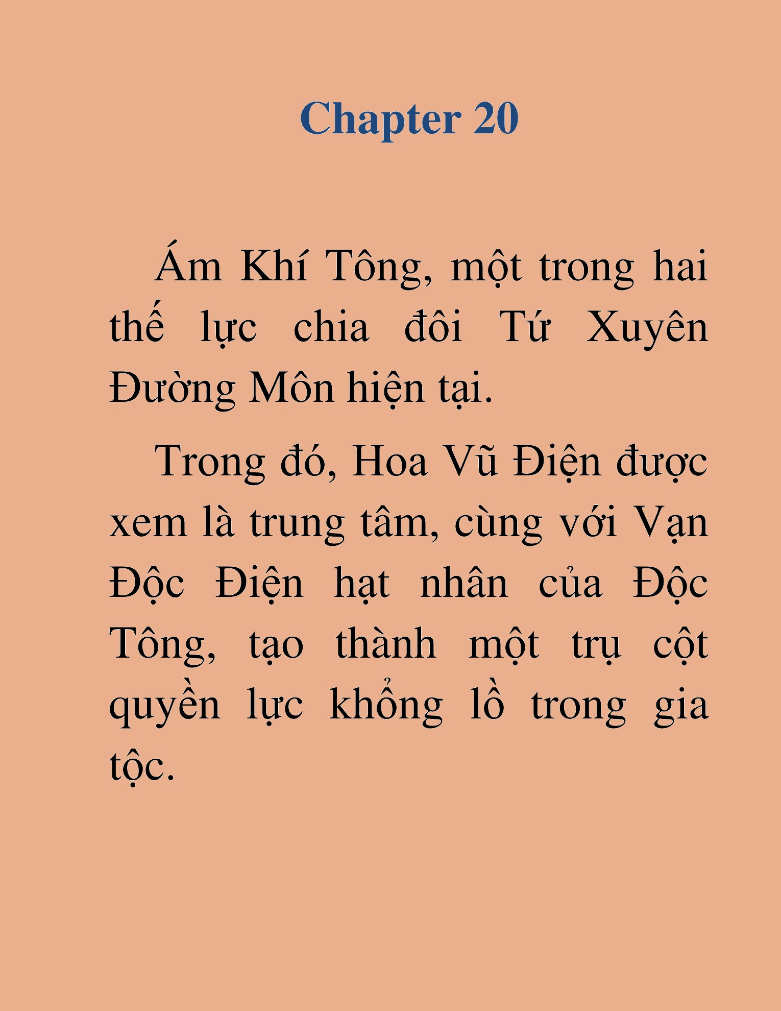 Đọc truyện HAT[NOVEL] Cách Sống Sót Của Thiên Tài Độc Công - Chap 20