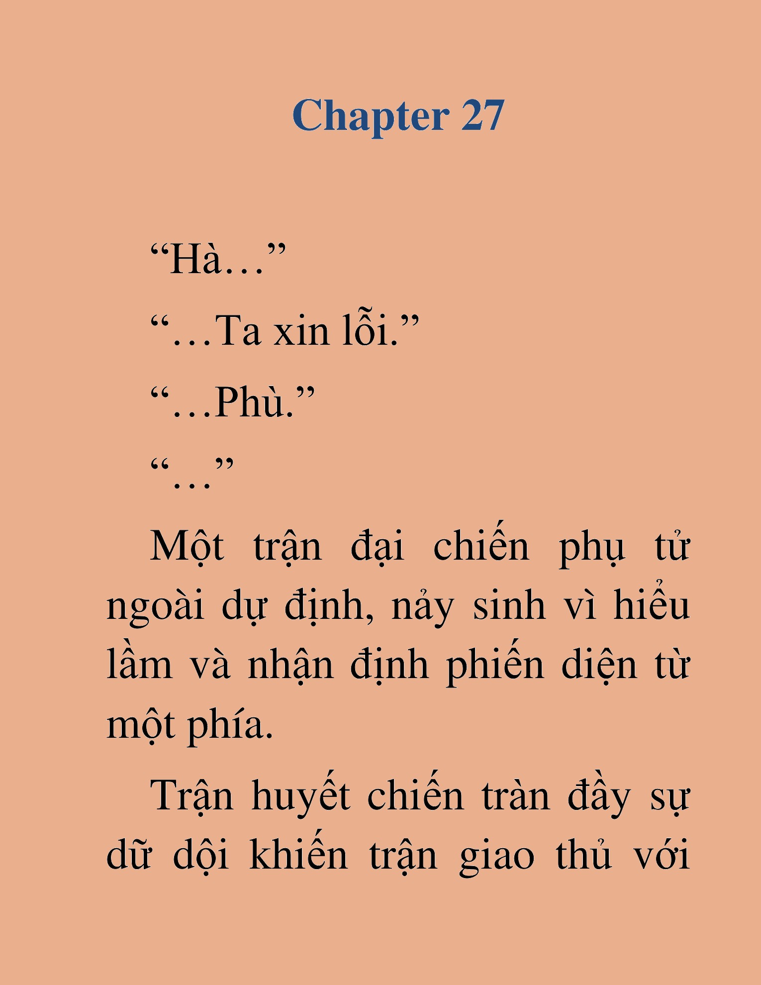 Đọc truyện HAT[NOVEL] Cách Sống Sót Của Thiên Tài Độc Công - Chap 27