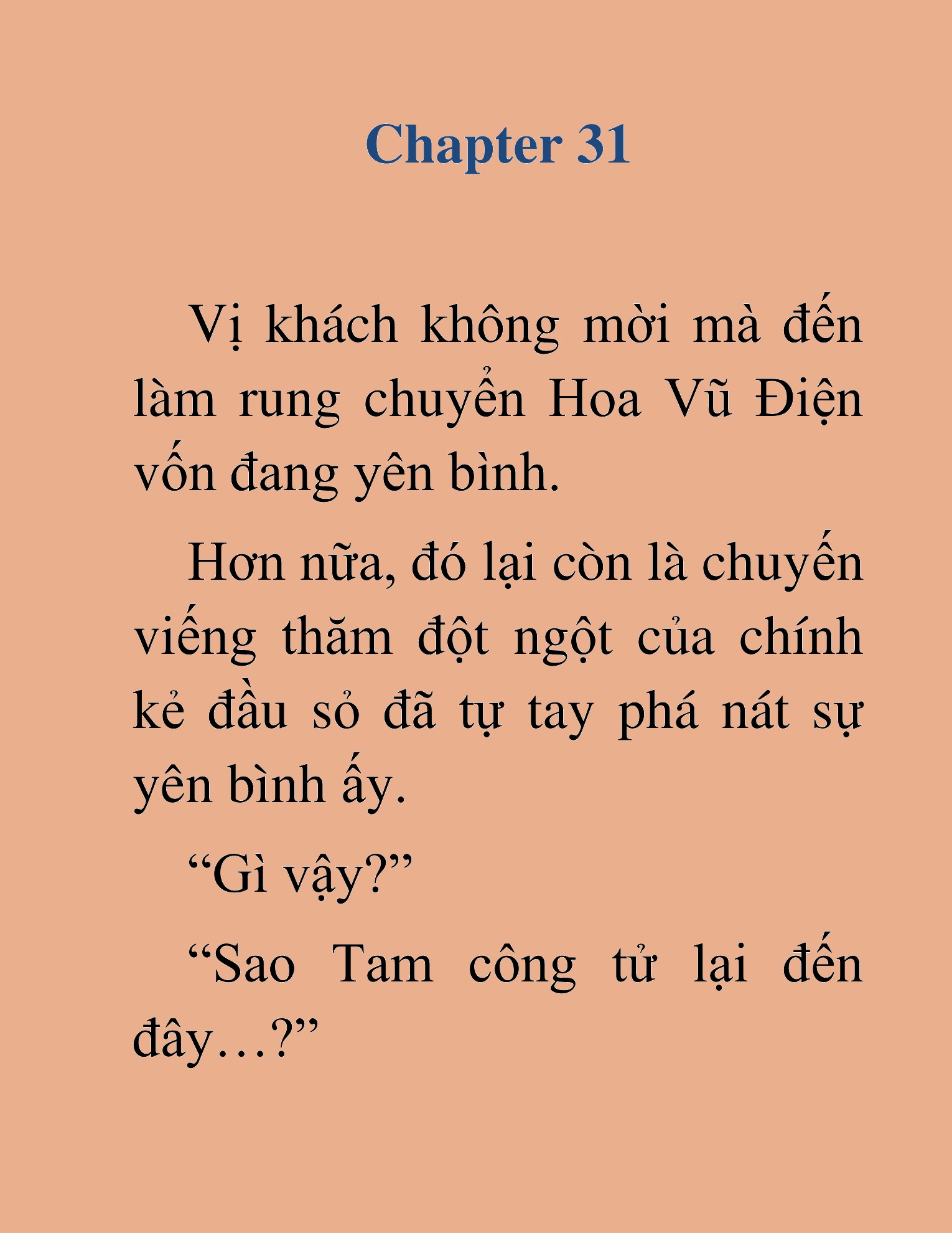 Đọc truyện HAT[NOVEL] Cách Sống Sót Của Thiên Tài Độc Công - Chap 31