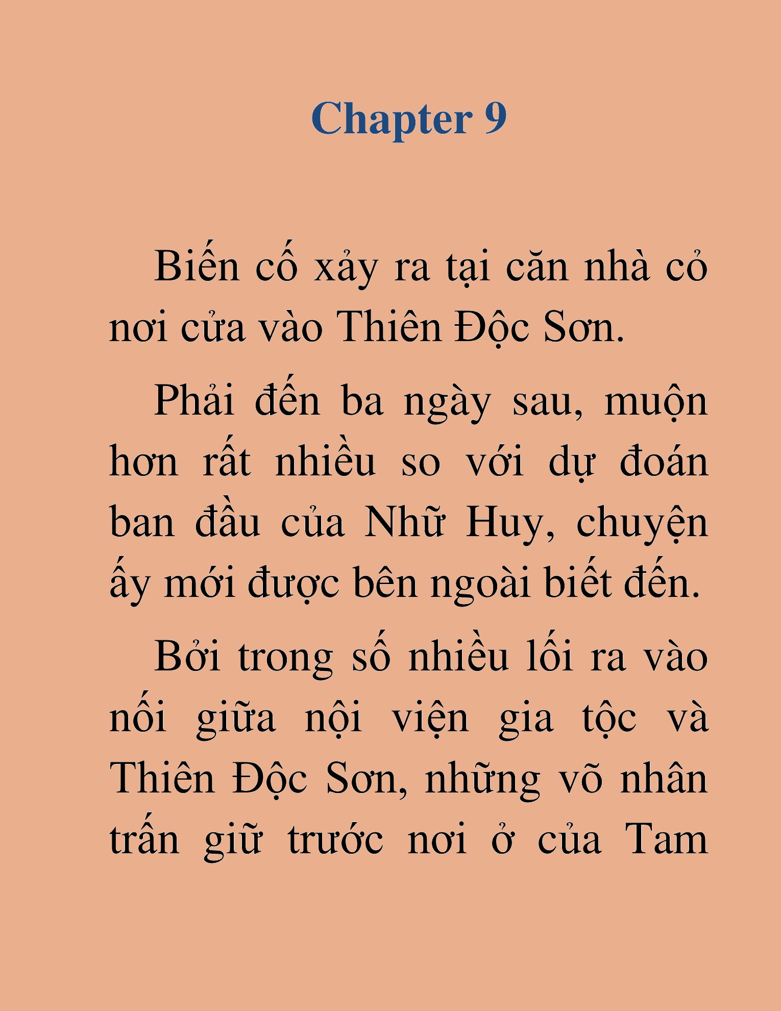 Đọc truyện HAT[NOVEL] Cách Sống Sót Của Thiên Tài Độc Công - Chap 9