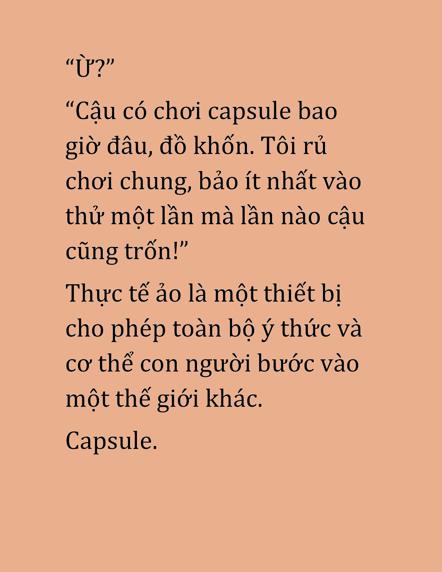 Đọc truyện HAT[NOVEL] Cao Thủ Kiếm Thuật Stream Game - Chap 1