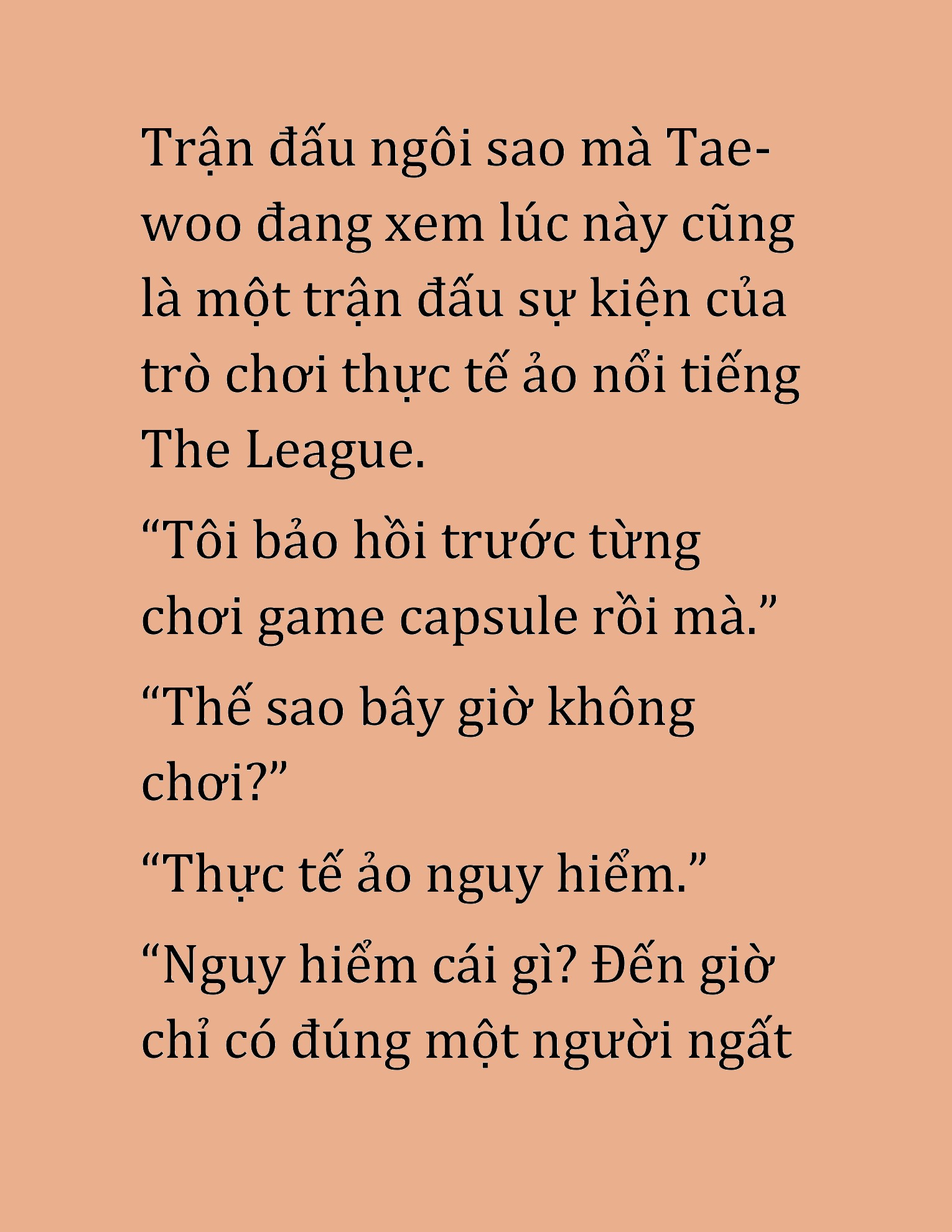 Đọc truyện HAT[NOVEL] Cao Thủ Kiếm Thuật Stream Game - Chap 1