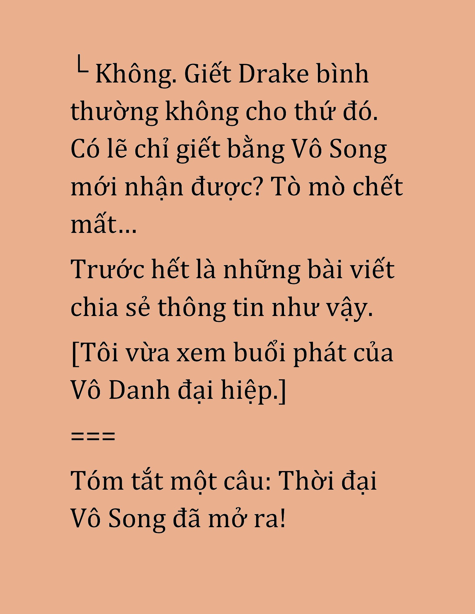 Đọc truyện HAT[NOVEL] Cao Thủ Kiếm Thuật Stream Game - Chap 10