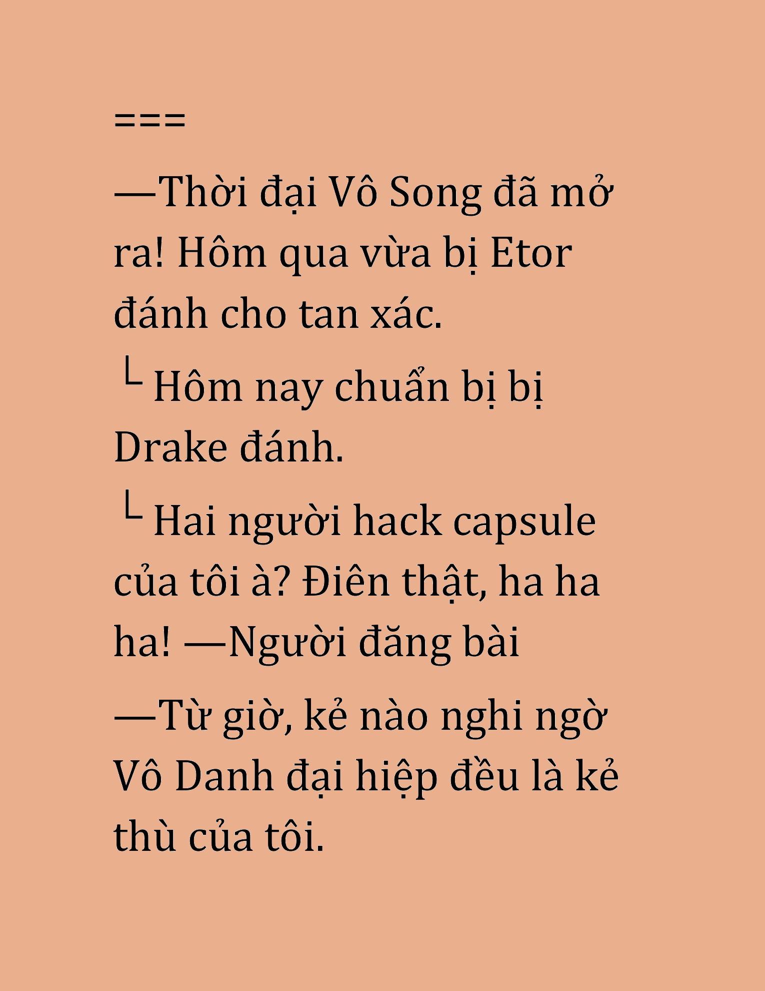 Đọc truyện HAT[NOVEL] Cao Thủ Kiếm Thuật Stream Game - Chap 10