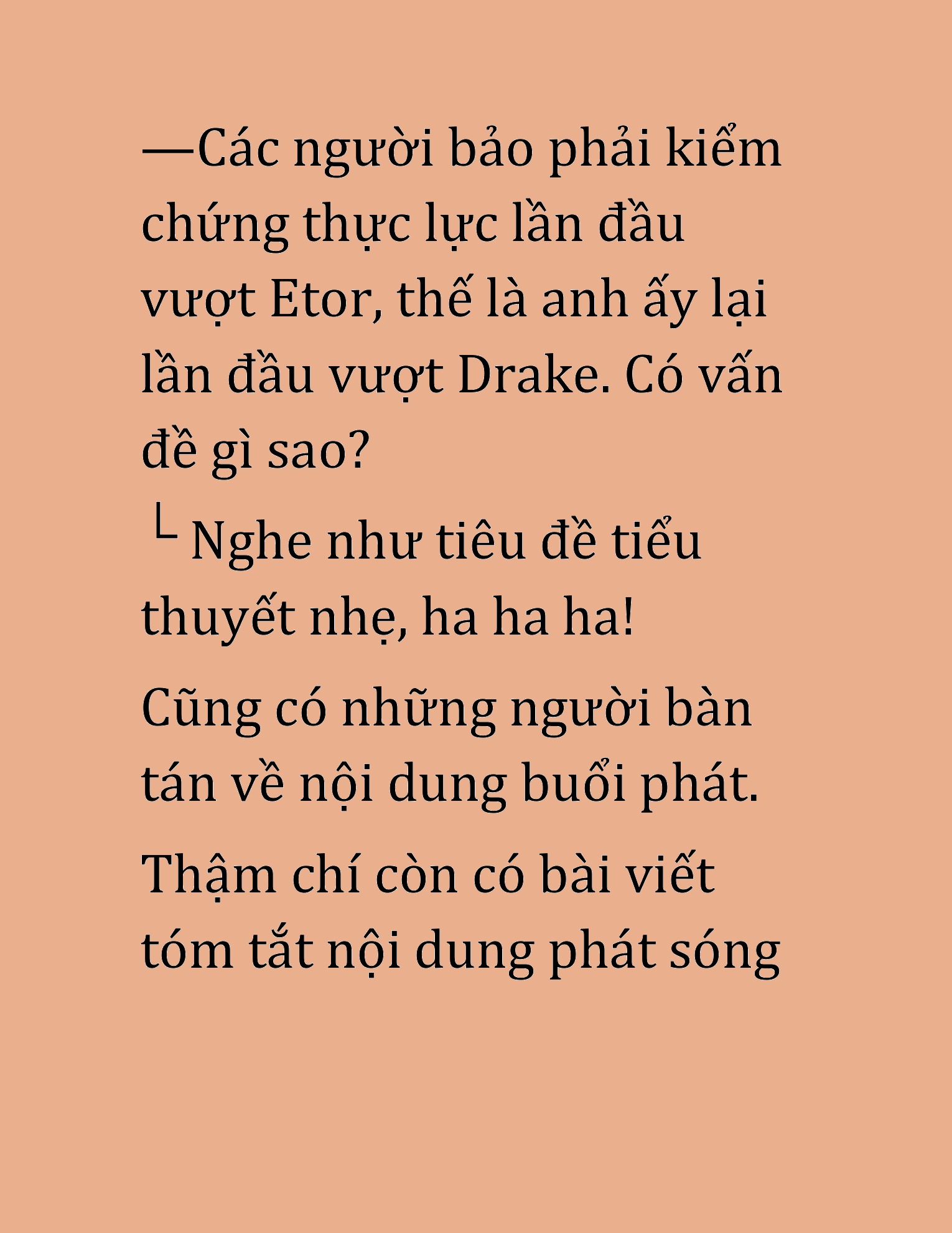 Đọc truyện HAT[NOVEL] Cao Thủ Kiếm Thuật Stream Game - Chap 10