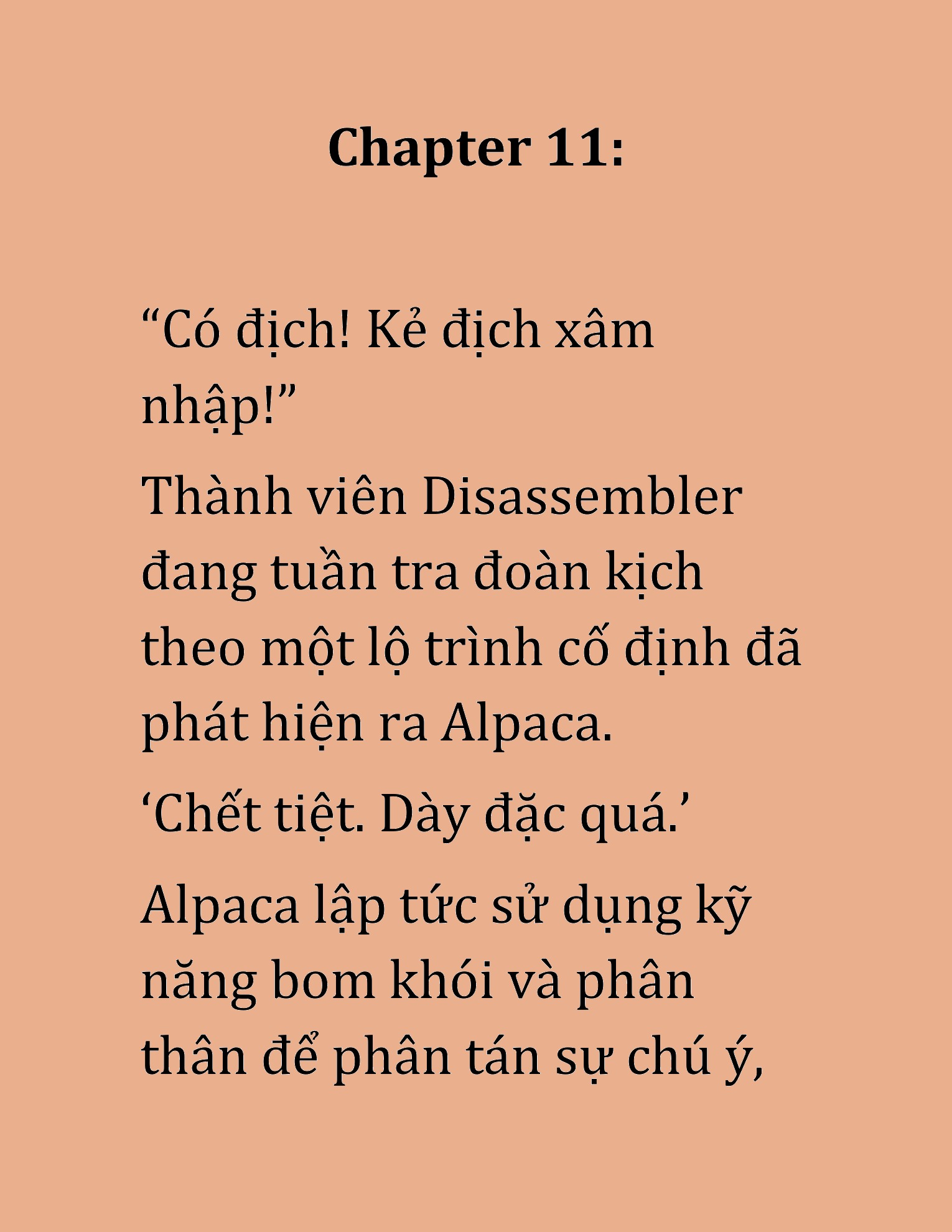 Đọc truyện HAT[NOVEL] Cao Thủ Kiếm Thuật Stream Game - Chap 11