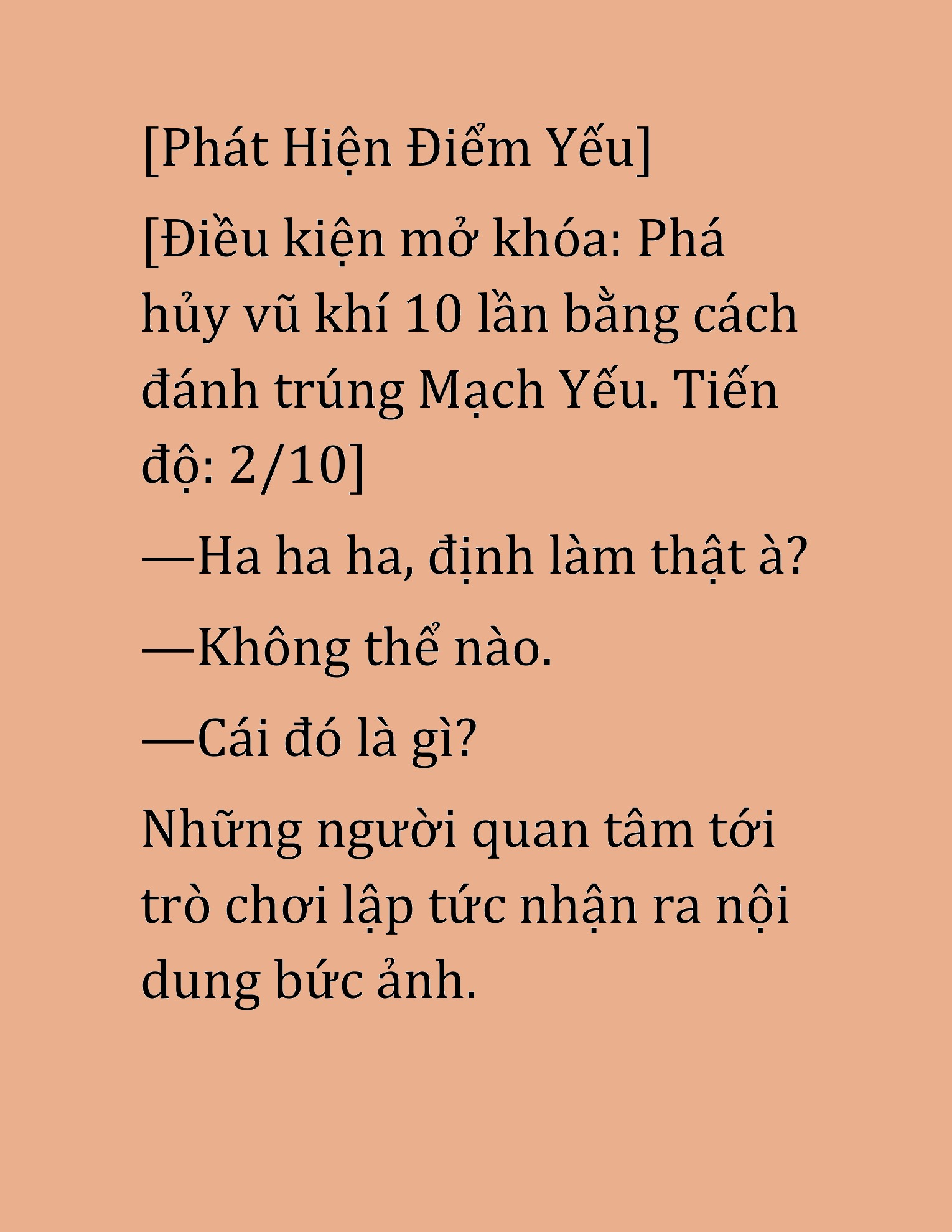 Đọc truyện HAT[NOVEL] Cao Thủ Kiếm Thuật Stream Game - Chap 13