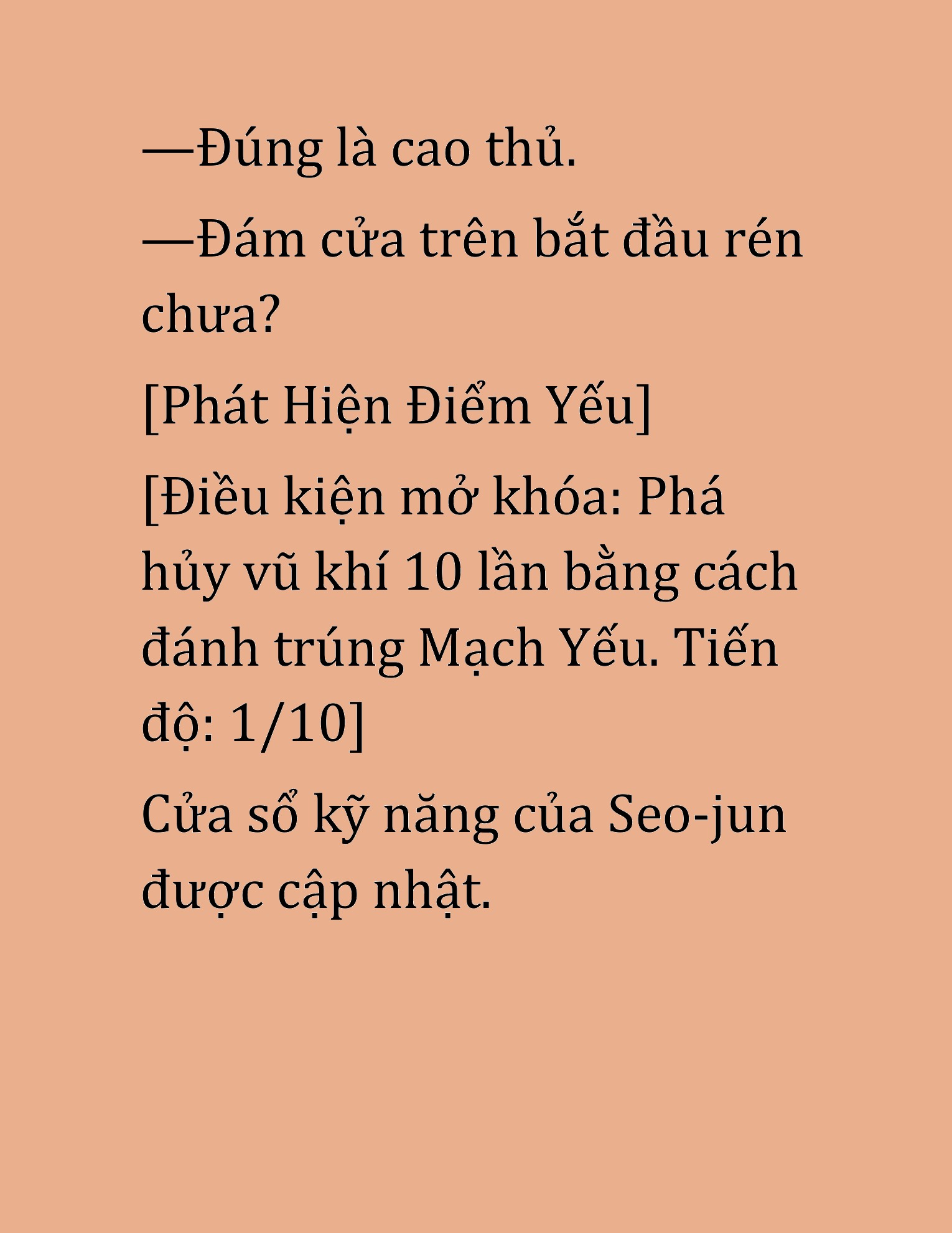 Đọc truyện HAT[NOVEL] Cao Thủ Kiếm Thuật Stream Game - Chap 14