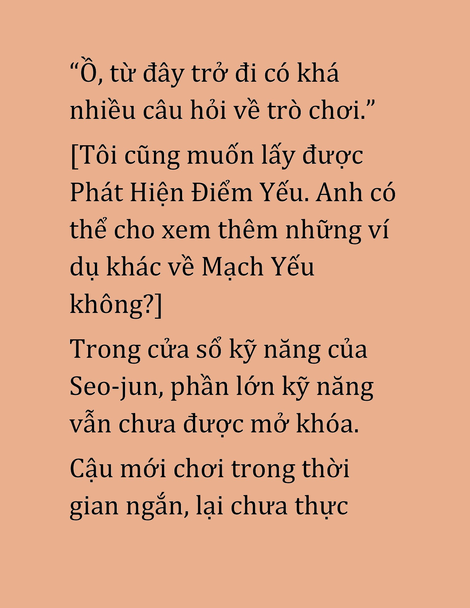 Đọc truyện HAT[NOVEL] Cao Thủ Kiếm Thuật Stream Game - Chap 17