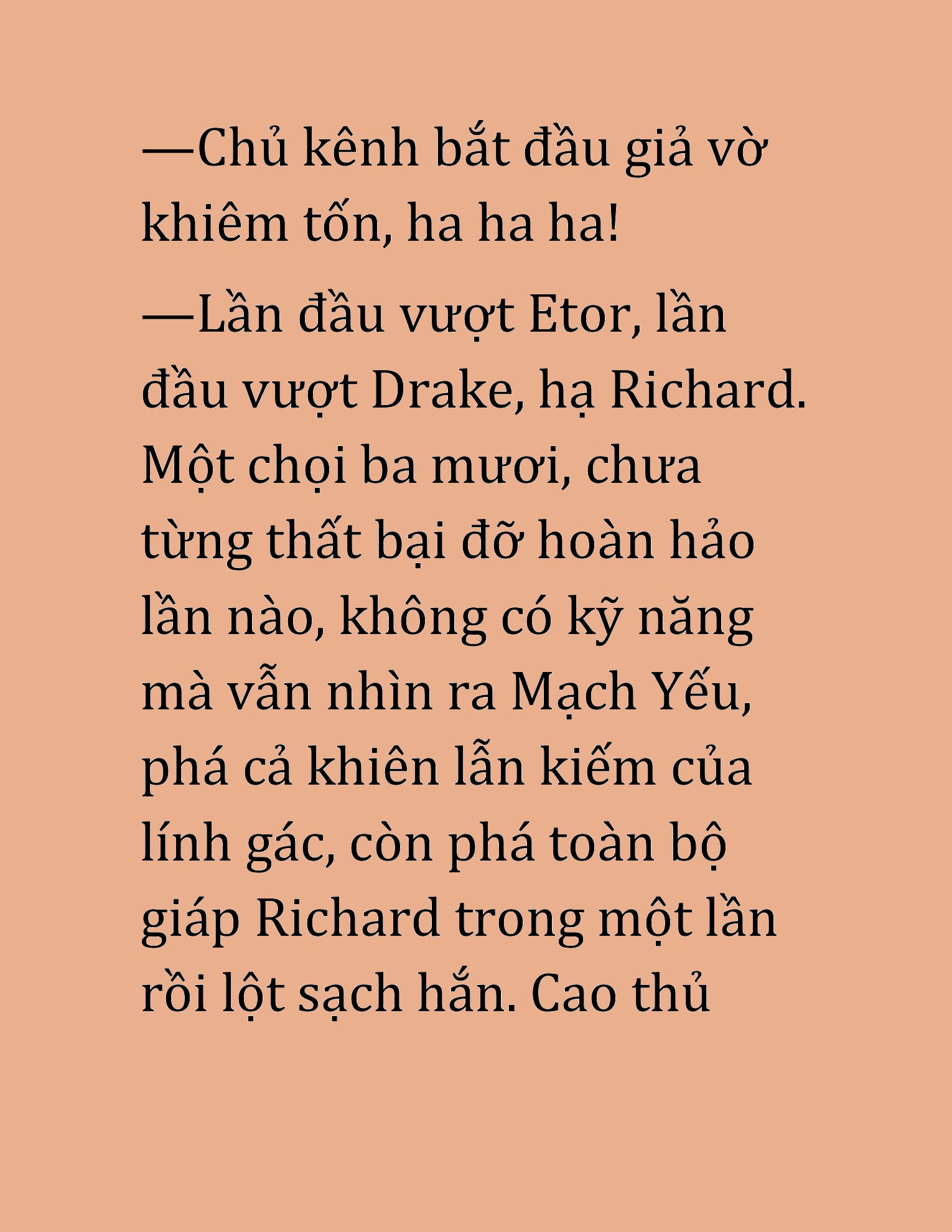 Đọc truyện HAT[NOVEL] Cao Thủ Kiếm Thuật Stream Game - Chap 17
