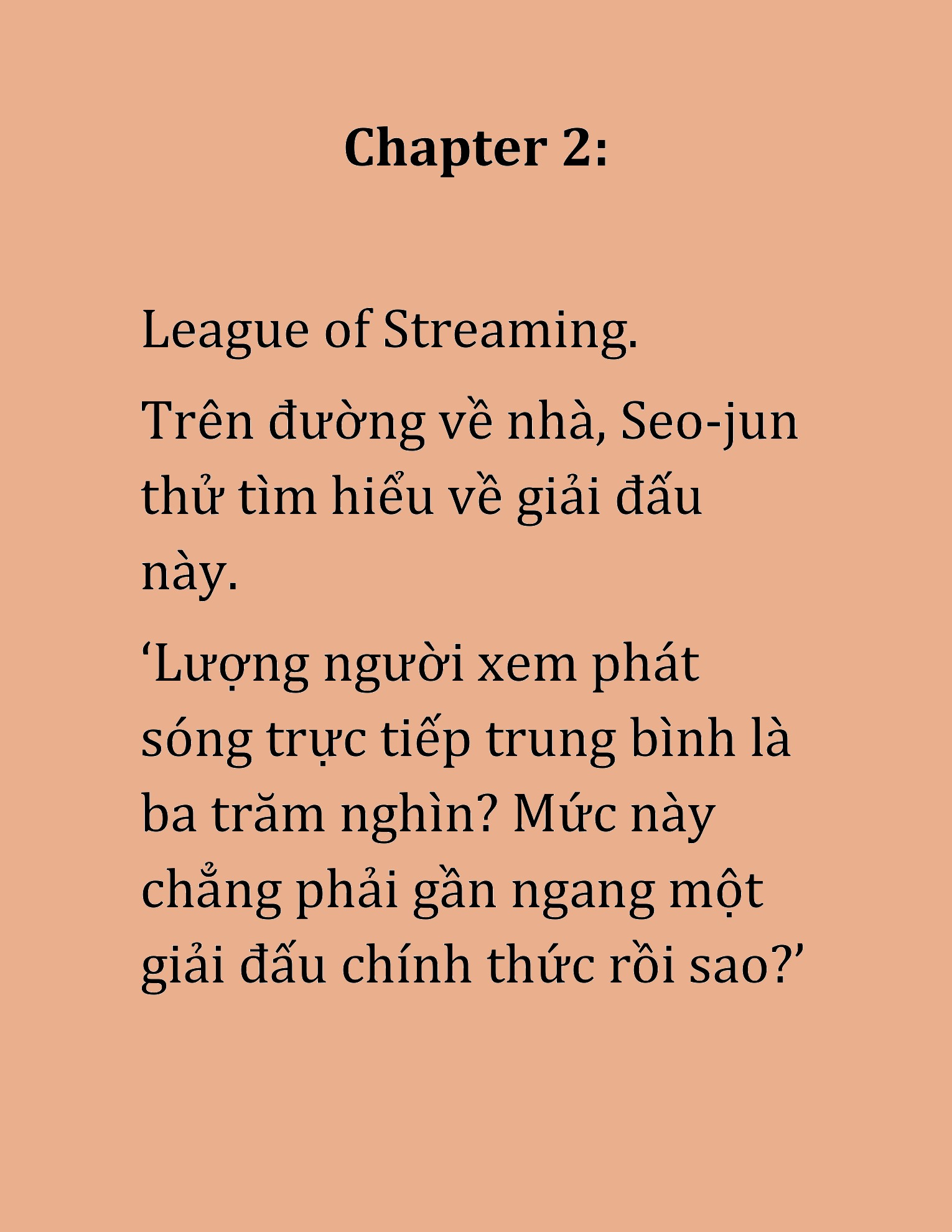 Đọc truyện HAT[NOVEL] Cao Thủ Kiếm Thuật Stream Game - Chap 2