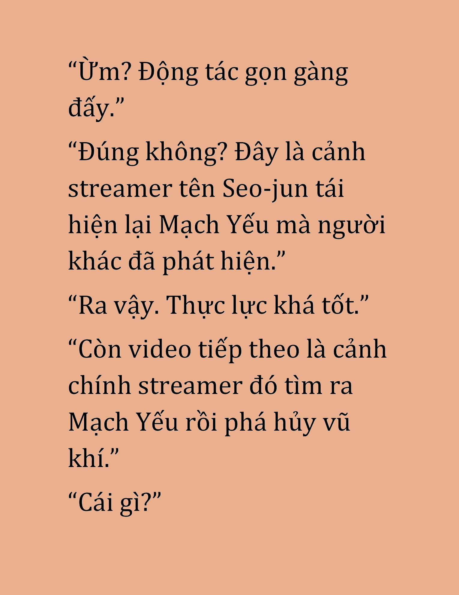 Đọc truyện HAT[NOVEL] Cao Thủ Kiếm Thuật Stream Game - Chap 20