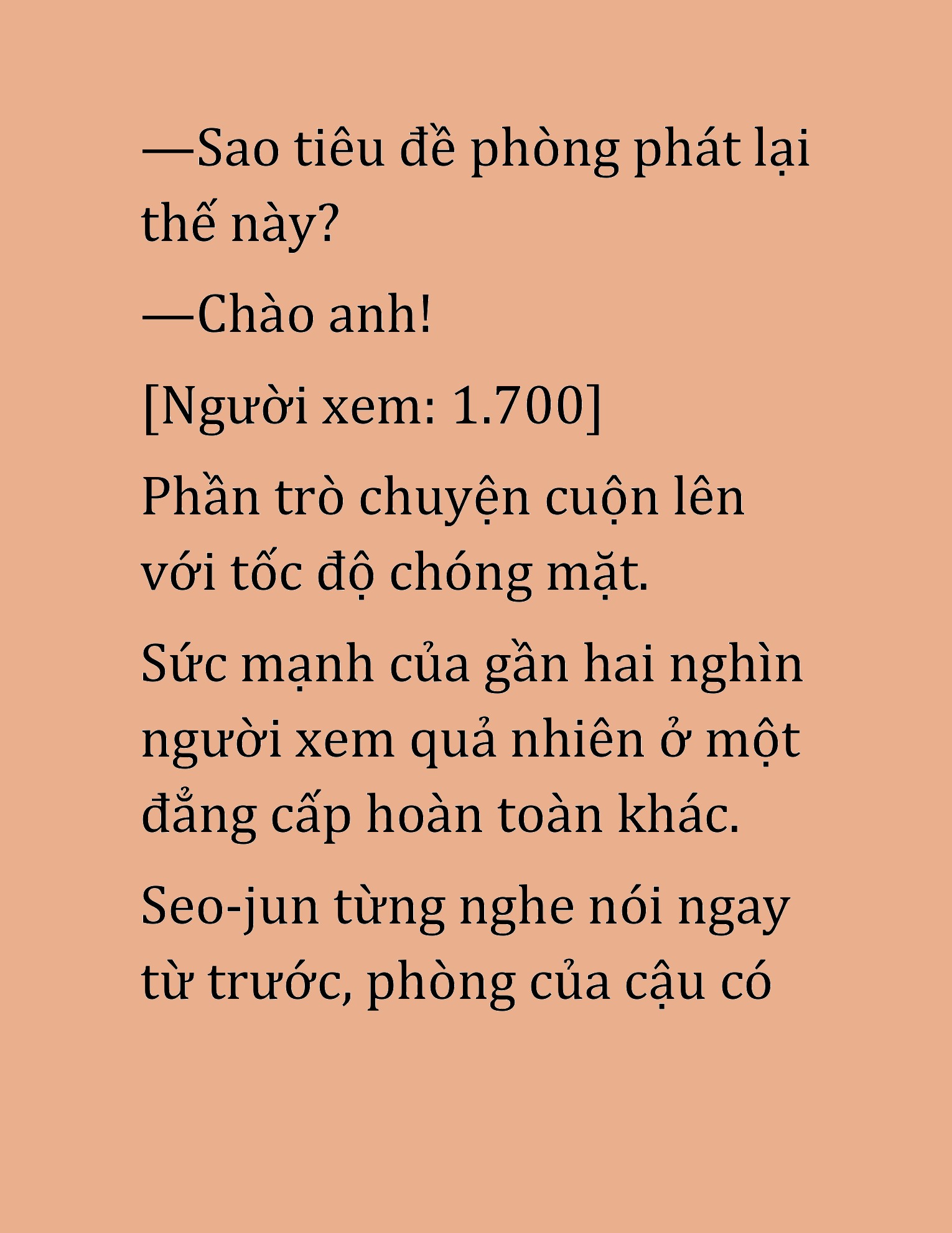 Đọc truyện HAT[NOVEL] Cao Thủ Kiếm Thuật Stream Game - Chap 20