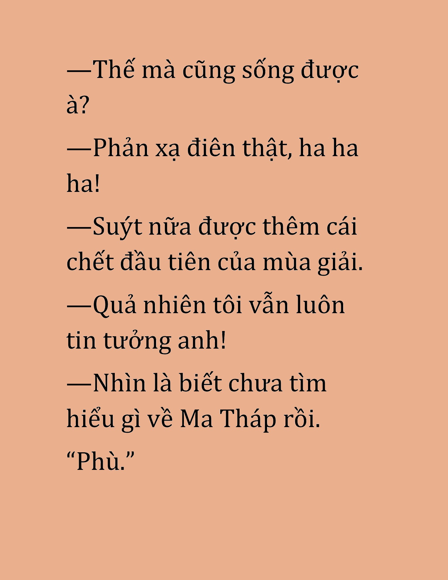 Đọc truyện HAT[NOVEL] Cao Thủ Kiếm Thuật Stream Game - Chap 21