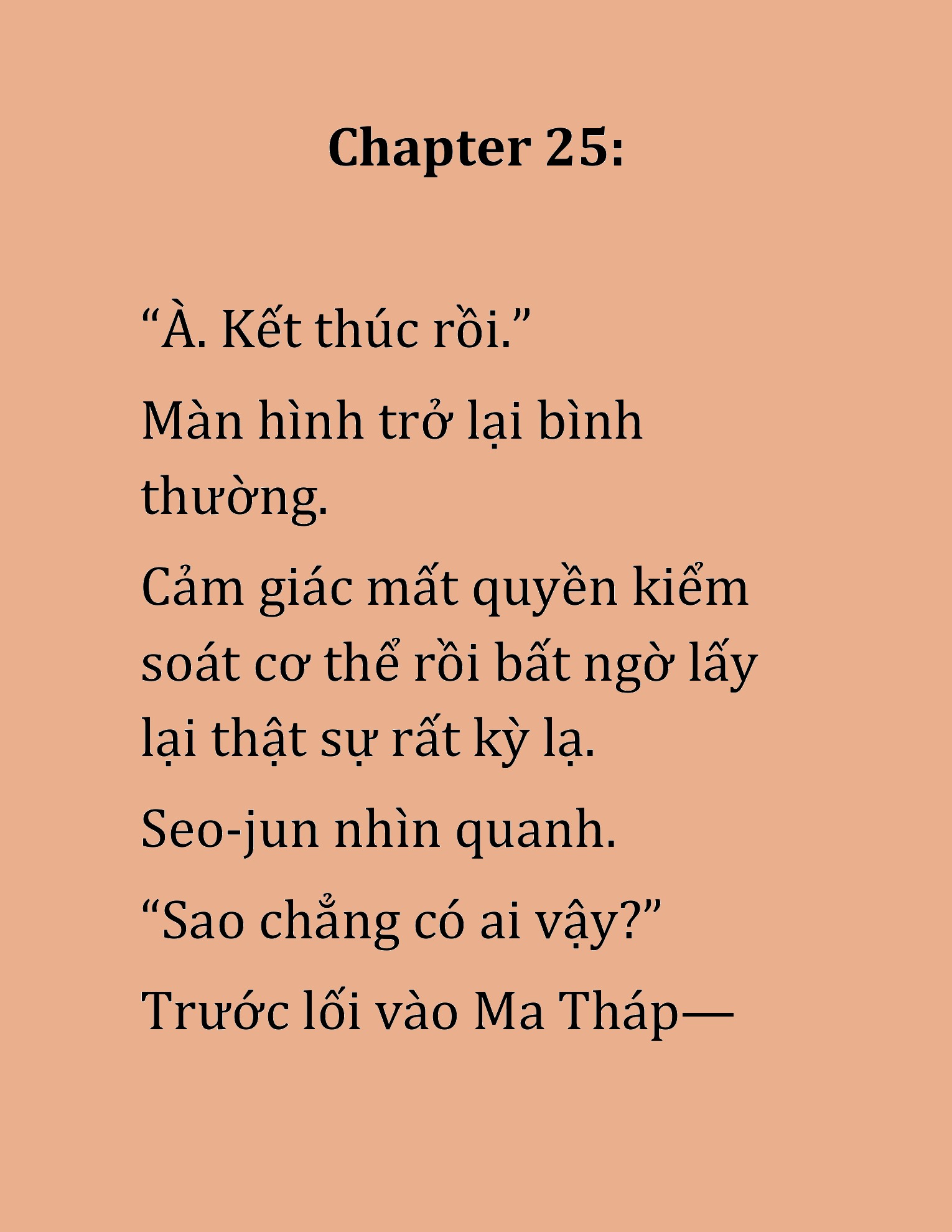Đọc truyện HAT[NOVEL] Cao Thủ Kiếm Thuật Stream Game - Chap 25