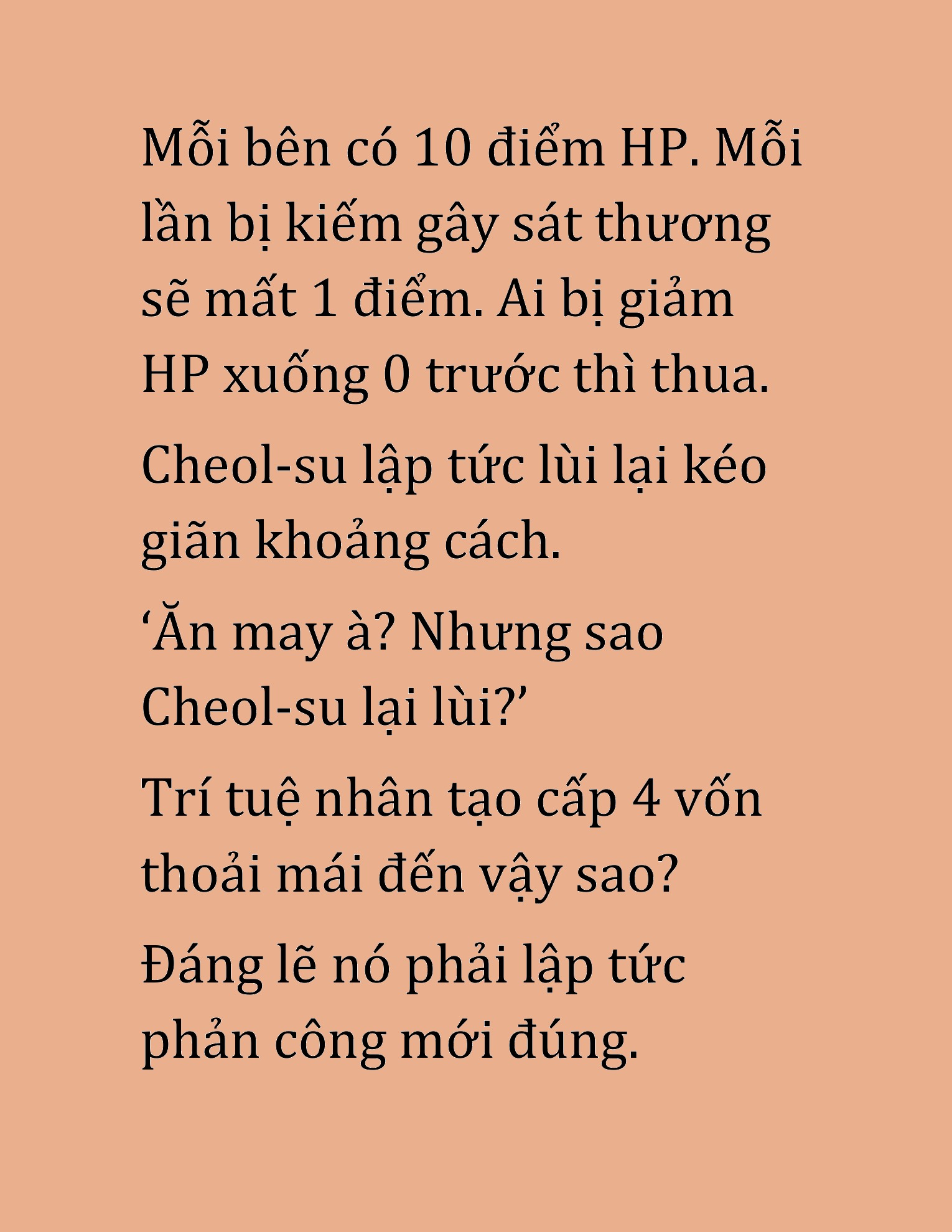 Đọc truyện HAT[NOVEL] Cao Thủ Kiếm Thuật Stream Game - Chap 3