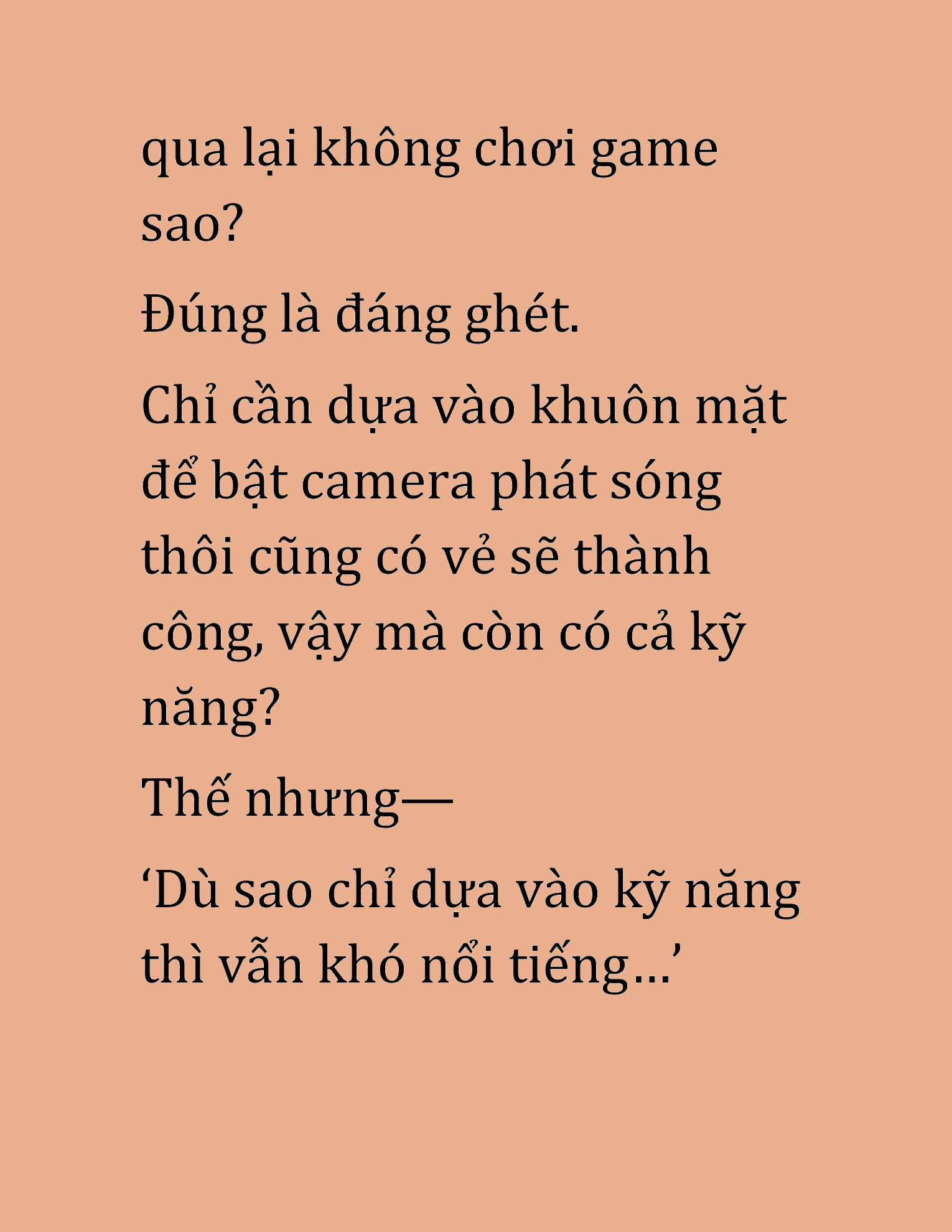 Đọc truyện HAT[NOVEL] Cao Thủ Kiếm Thuật Stream Game - Chap 3