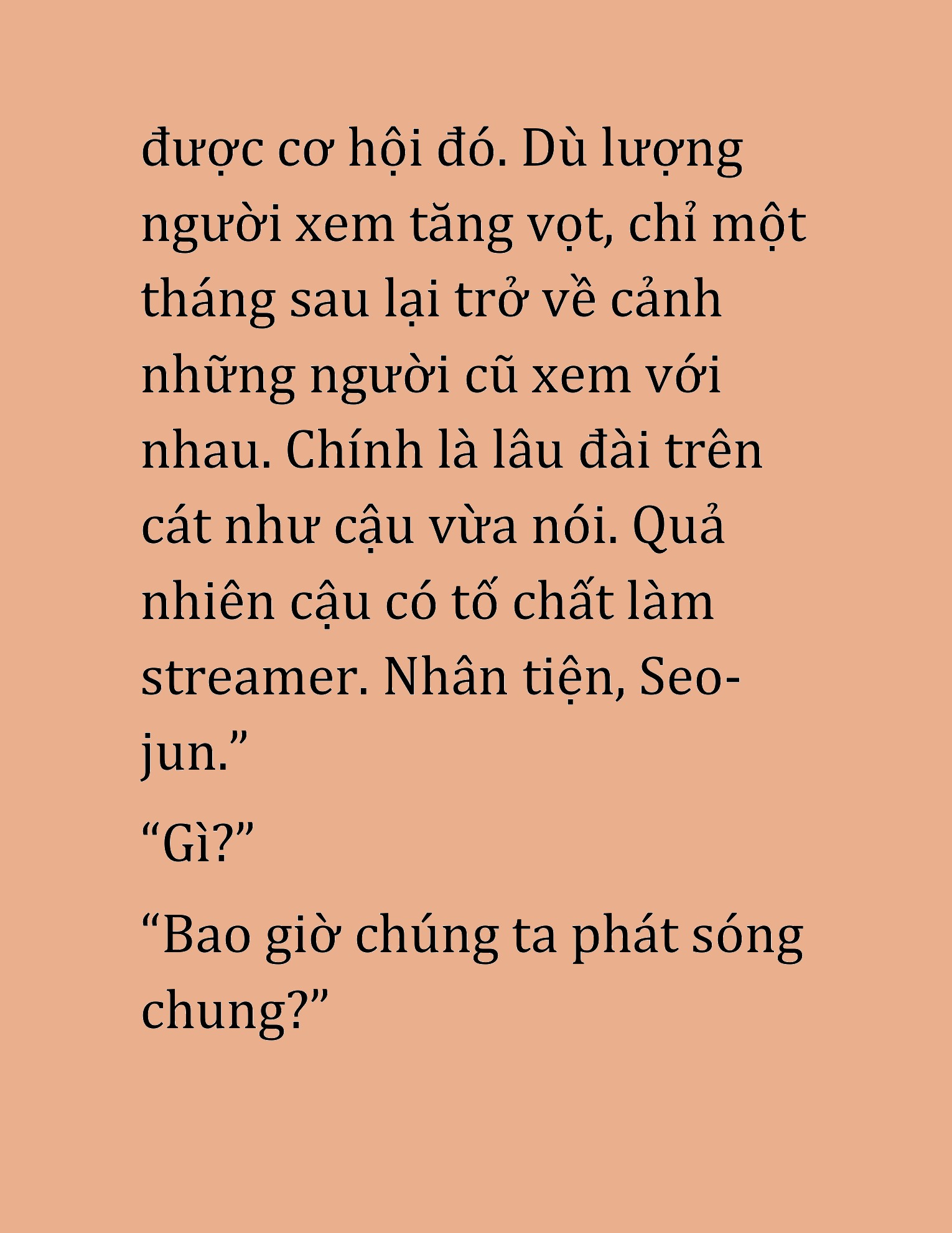 Đọc truyện HAT[NOVEL] Cao Thủ Kiếm Thuật Stream Game - Chap 3