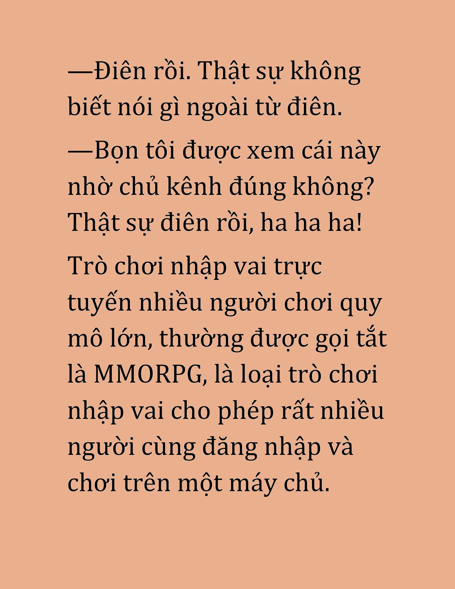 Đọc truyện HAT[NOVEL] Cao Thủ Kiếm Thuật Stream Game - Chap 35