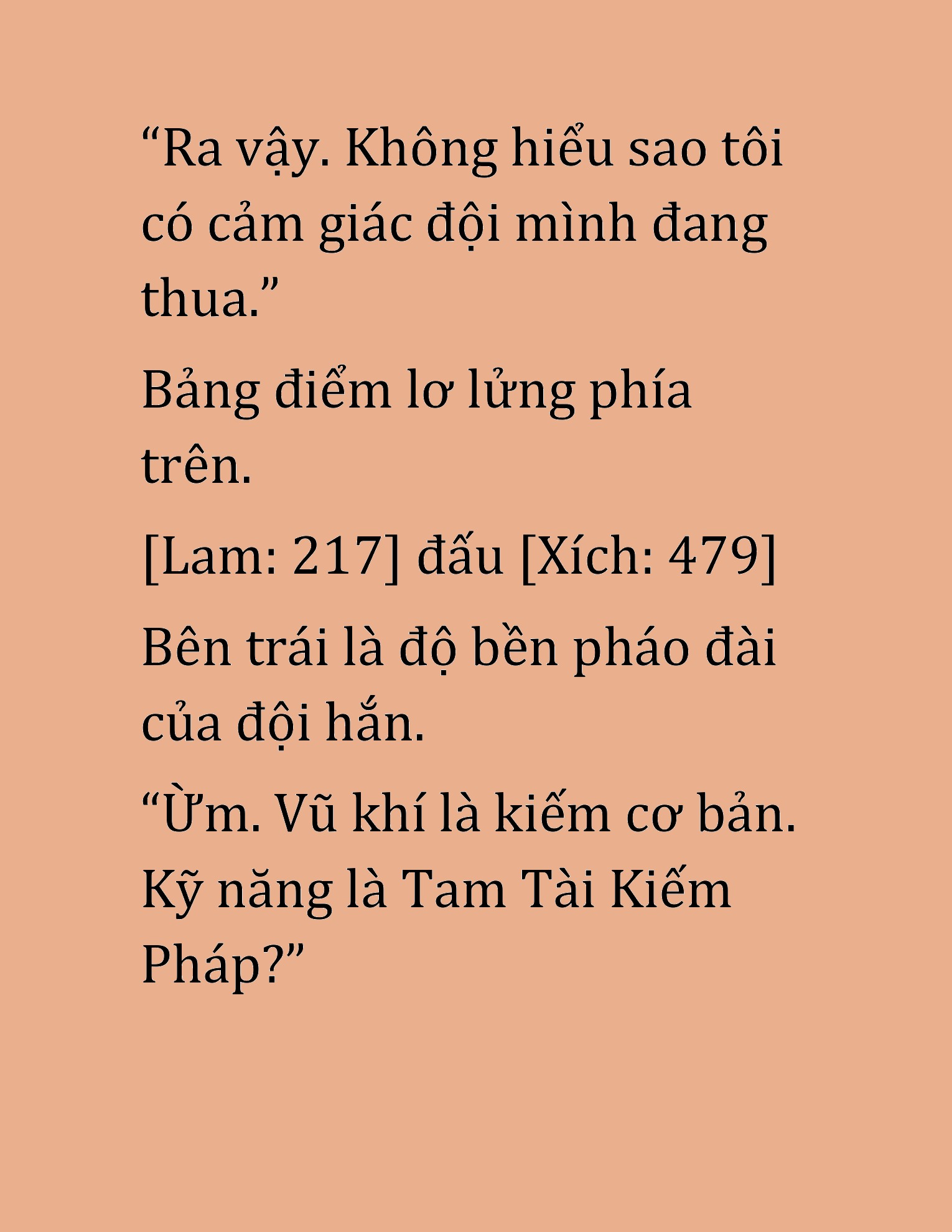 Đọc truyện HAT[NOVEL] Cao Thủ Kiếm Thuật Stream Game - Chap 36