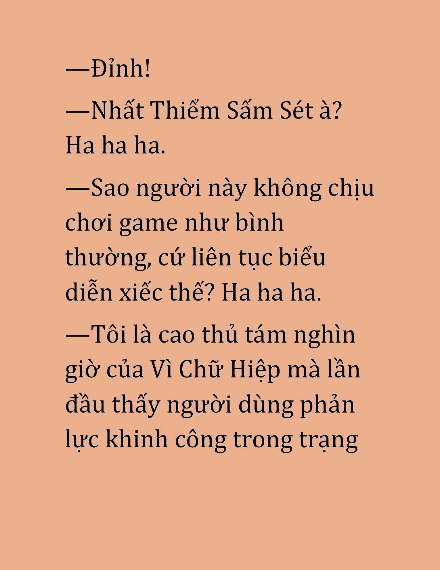 Đọc truyện HAT[NOVEL] Cao Thủ Kiếm Thuật Stream Game - Chap 38