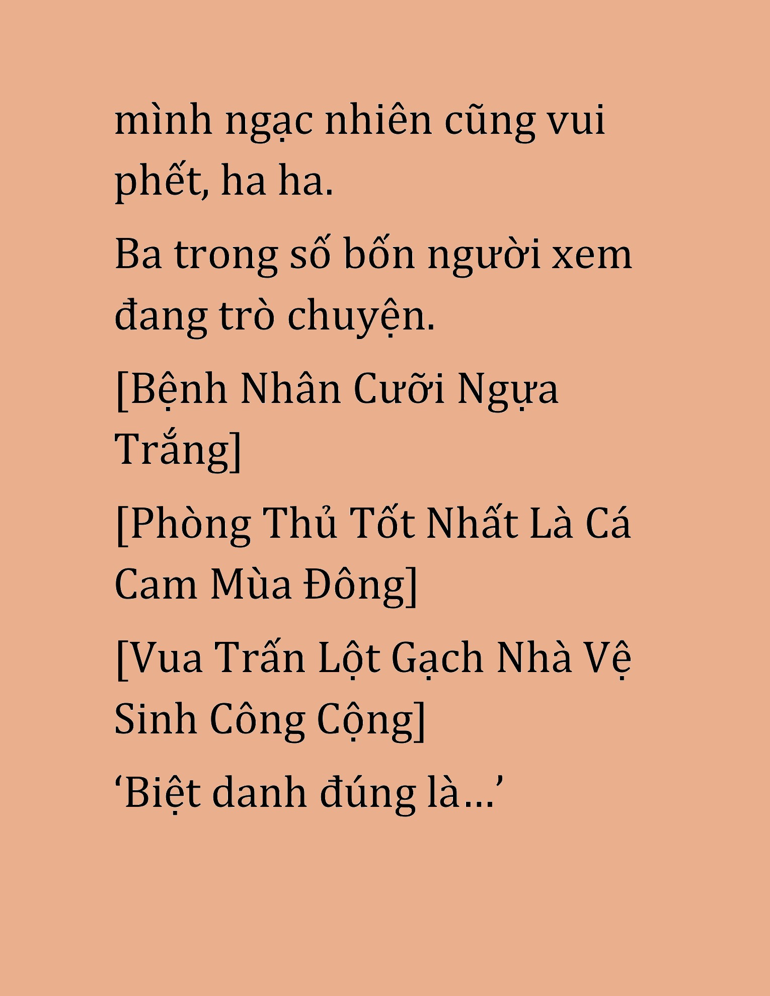 Đọc truyện HAT[NOVEL] Cao Thủ Kiếm Thuật Stream Game - Chap 4