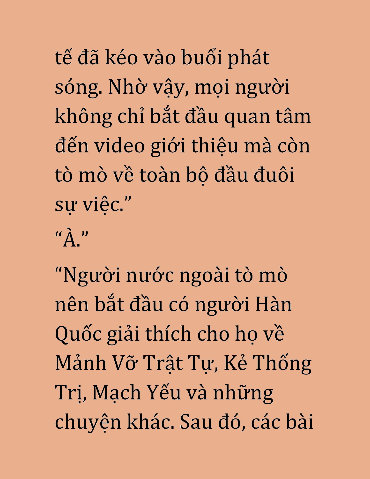 Đọc truyện HAT[NOVEL] Cao Thủ Kiếm Thuật Stream Game - Chap 40