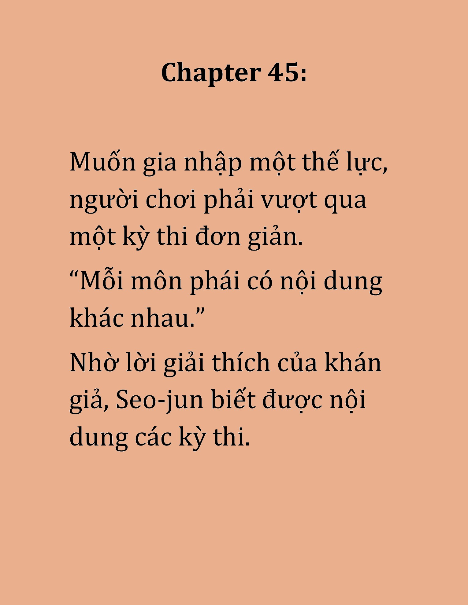 Đọc truyện HAT[NOVEL] Cao Thủ Kiếm Thuật Stream Game - Chap 45