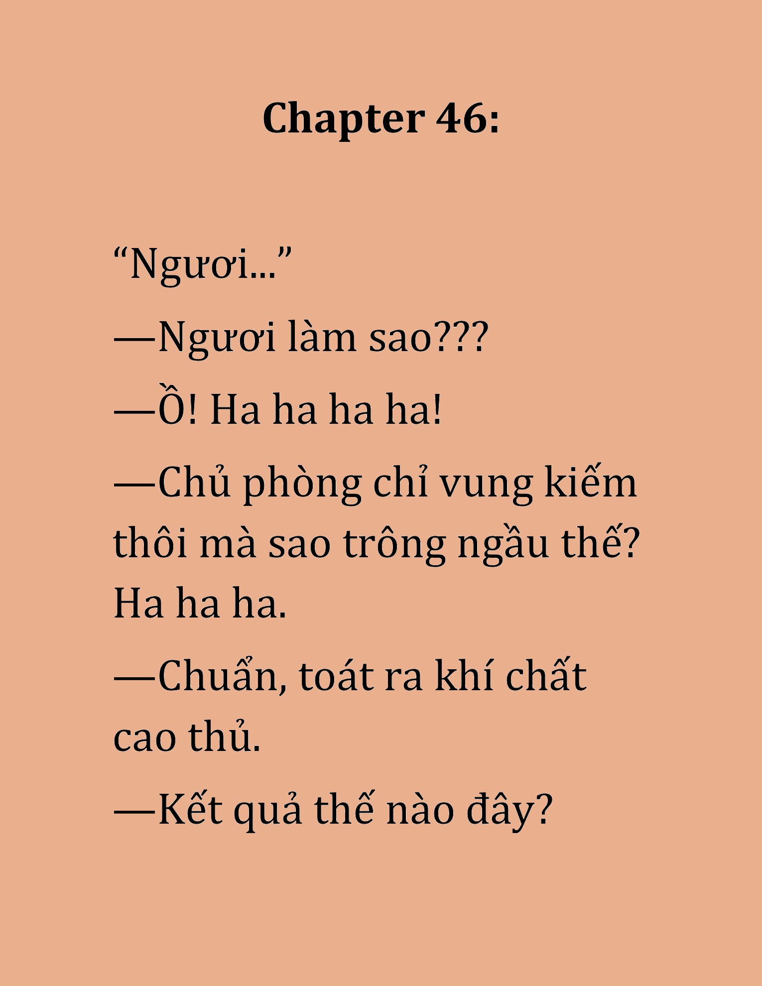 Đọc truyện HAT[NOVEL] Cao Thủ Kiếm Thuật Stream Game - Chap 46