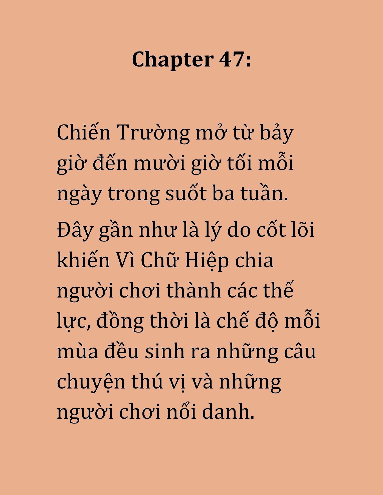 Đọc truyện HAT[NOVEL] Cao Thủ Kiếm Thuật Stream Game - Chap 47