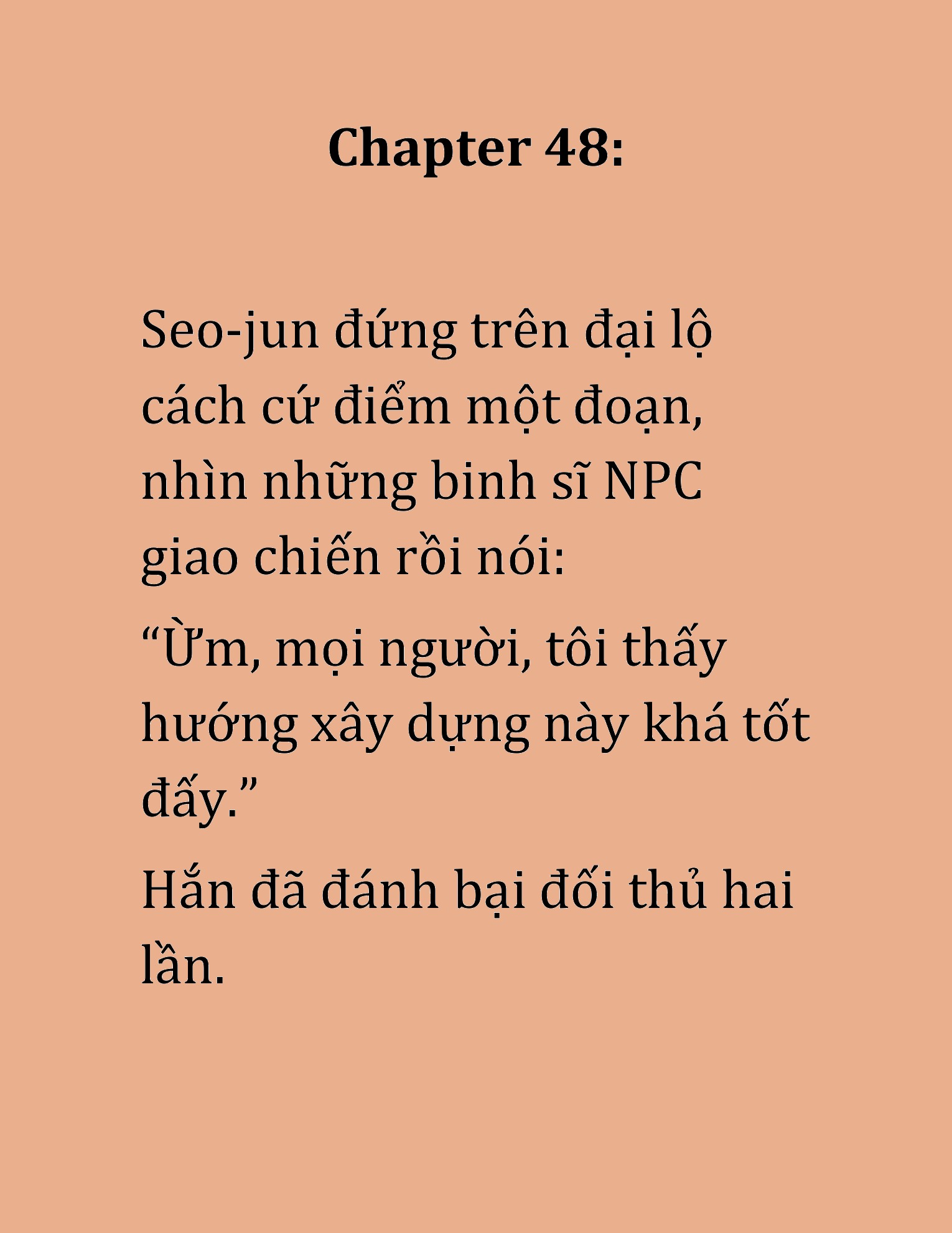 Đọc truyện HAT[NOVEL] Cao Thủ Kiếm Thuật Stream Game - Chap 48