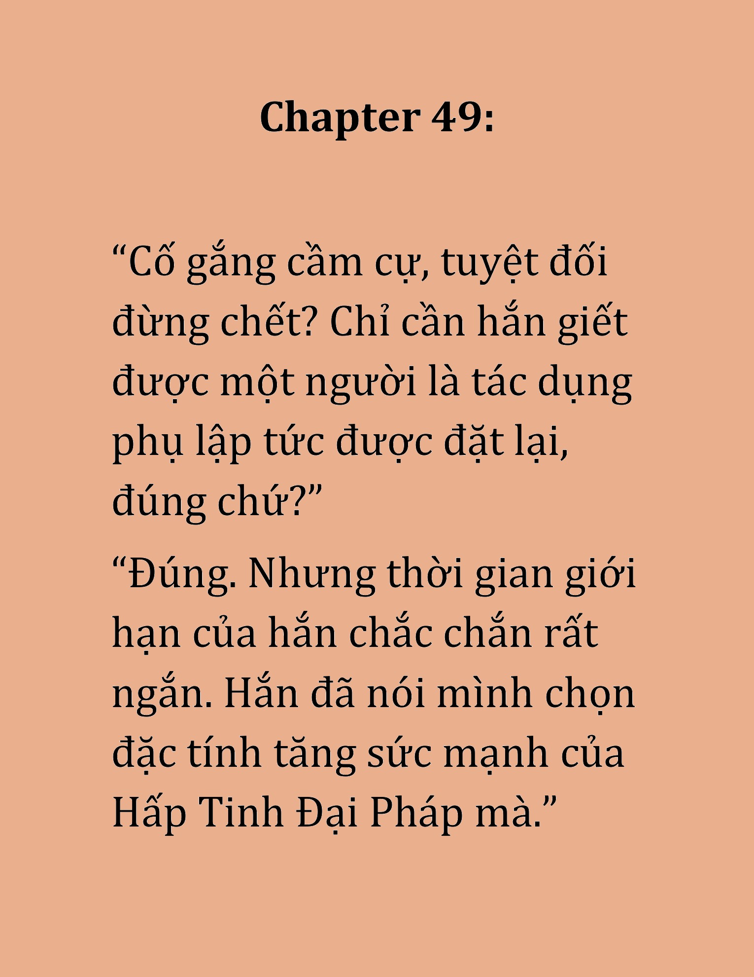 Đọc truyện HAT[NOVEL] Cao Thủ Kiếm Thuật Stream Game - Chap 49