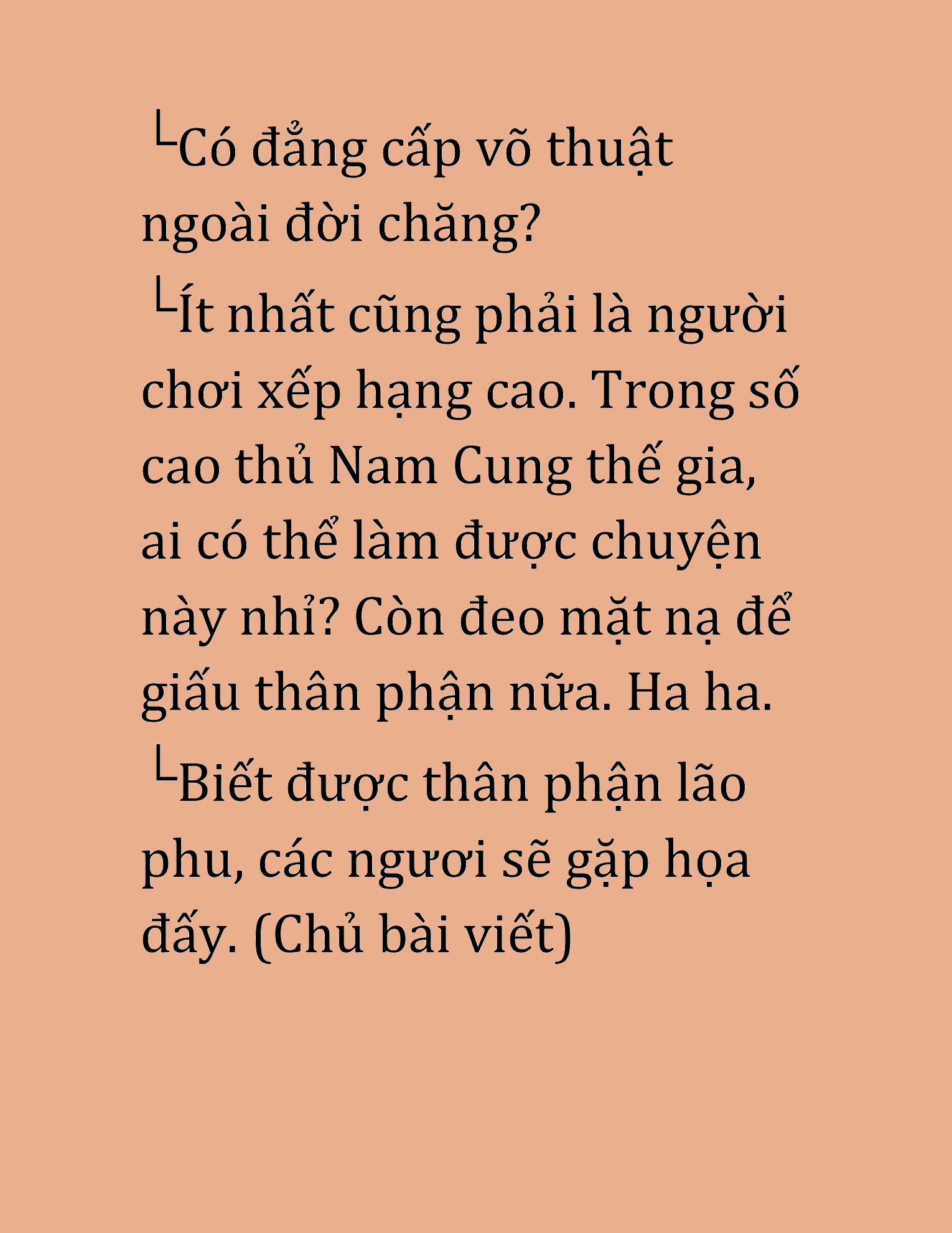 Đọc truyện HAT[NOVEL] Cao Thủ Kiếm Thuật Stream Game - Chap 50