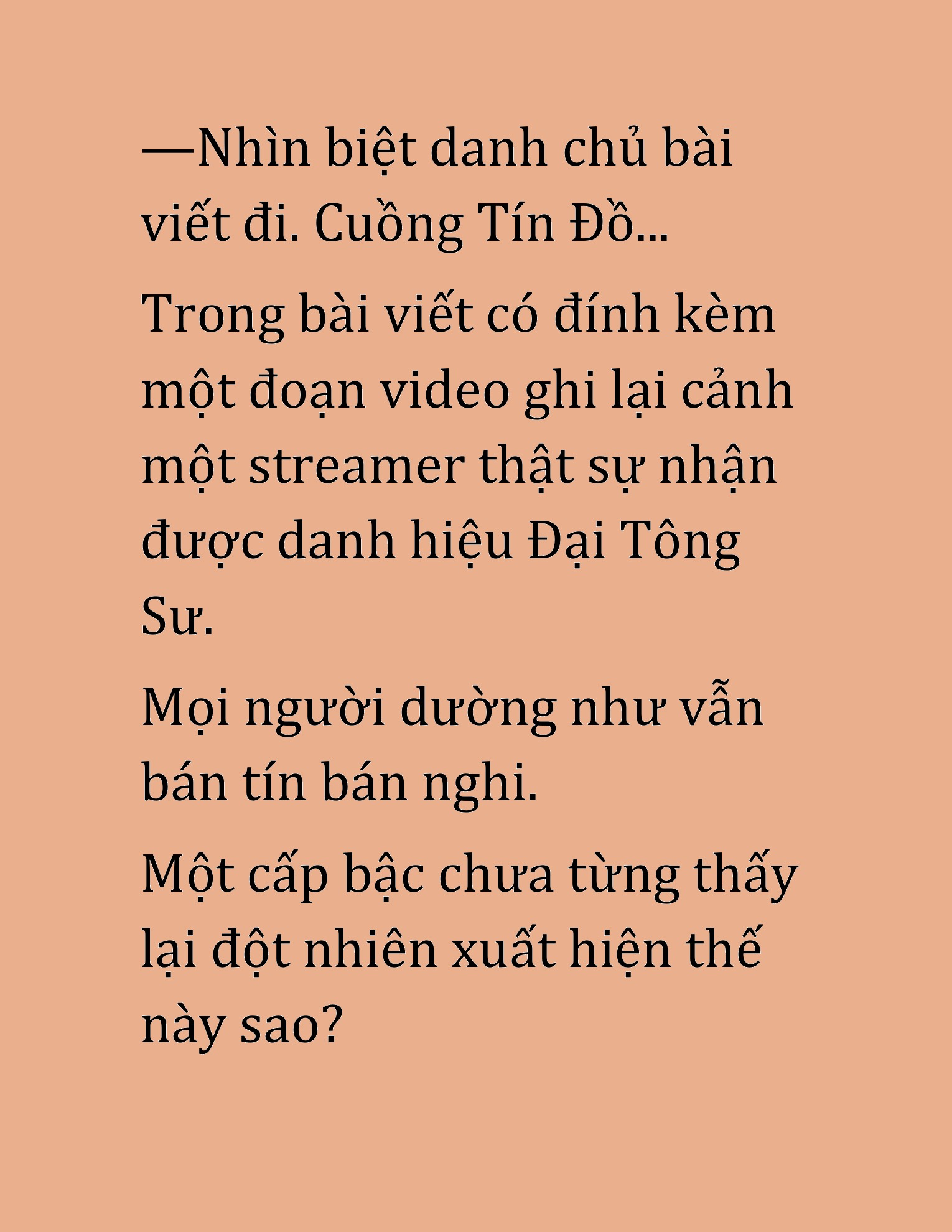 Đọc truyện HAT[NOVEL] Cao Thủ Kiếm Thuật Stream Game - Chap 50
