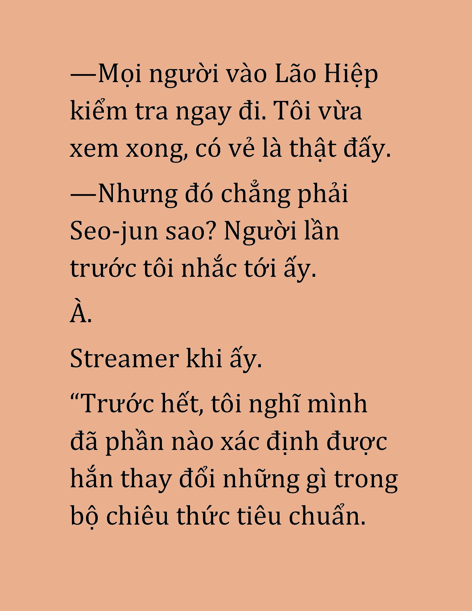 Đọc truyện HAT[NOVEL] Cao Thủ Kiếm Thuật Stream Game - Chap 50