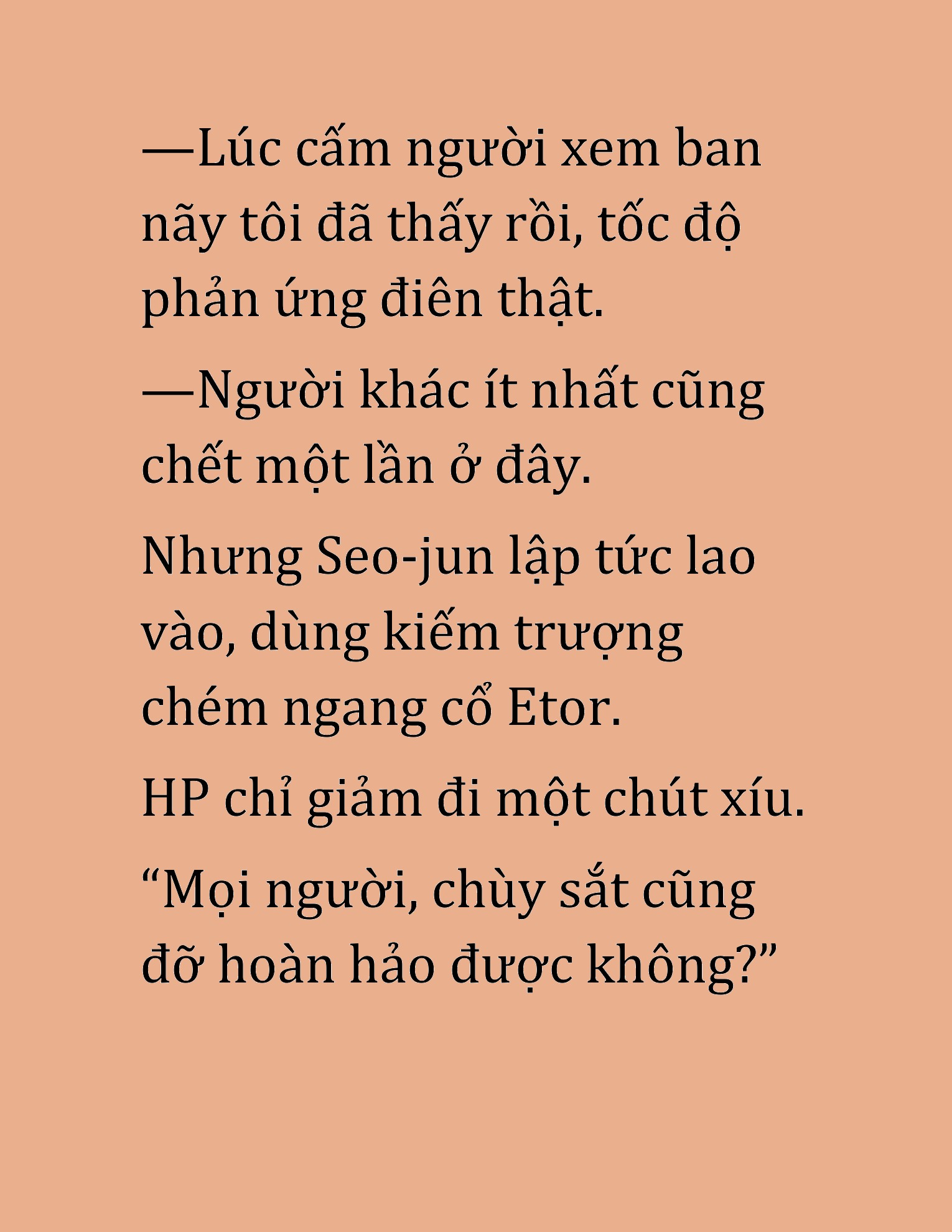 Đọc truyện HAT[NOVEL] Cao Thủ Kiếm Thuật Stream Game - Chap 6