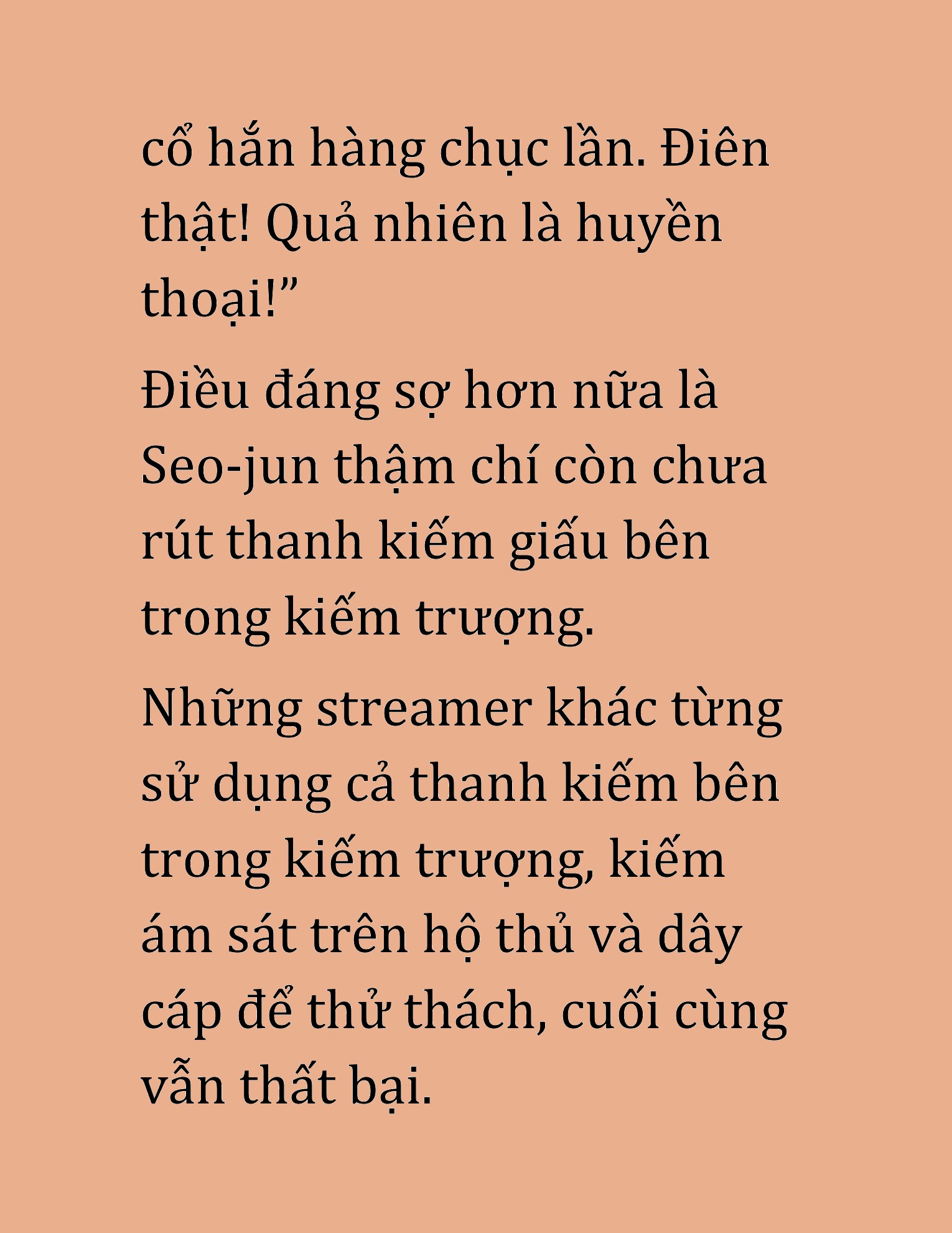 Đọc truyện HAT[NOVEL] Cao Thủ Kiếm Thuật Stream Game - Chap 6