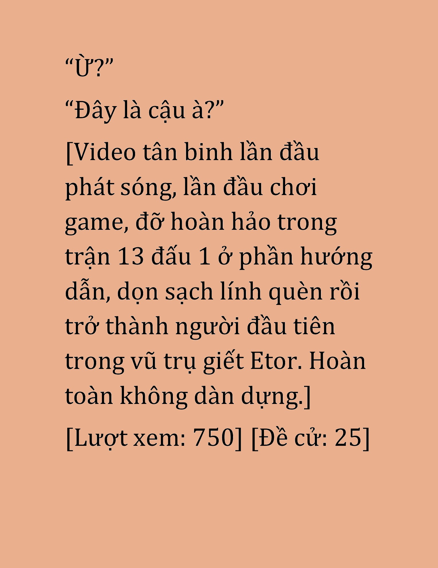 Đọc truyện HAT[NOVEL] Cao Thủ Kiếm Thuật Stream Game - Chap 7