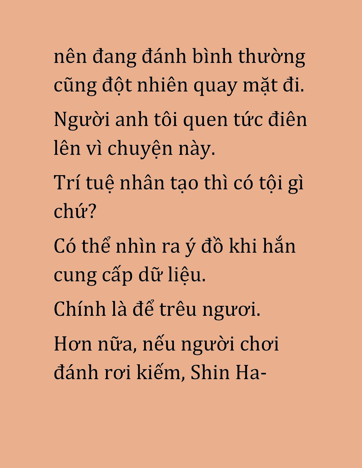 Đọc truyện HAT[NOVEL] Cao Thủ Kiếm Thuật Stream Game - Chap 8